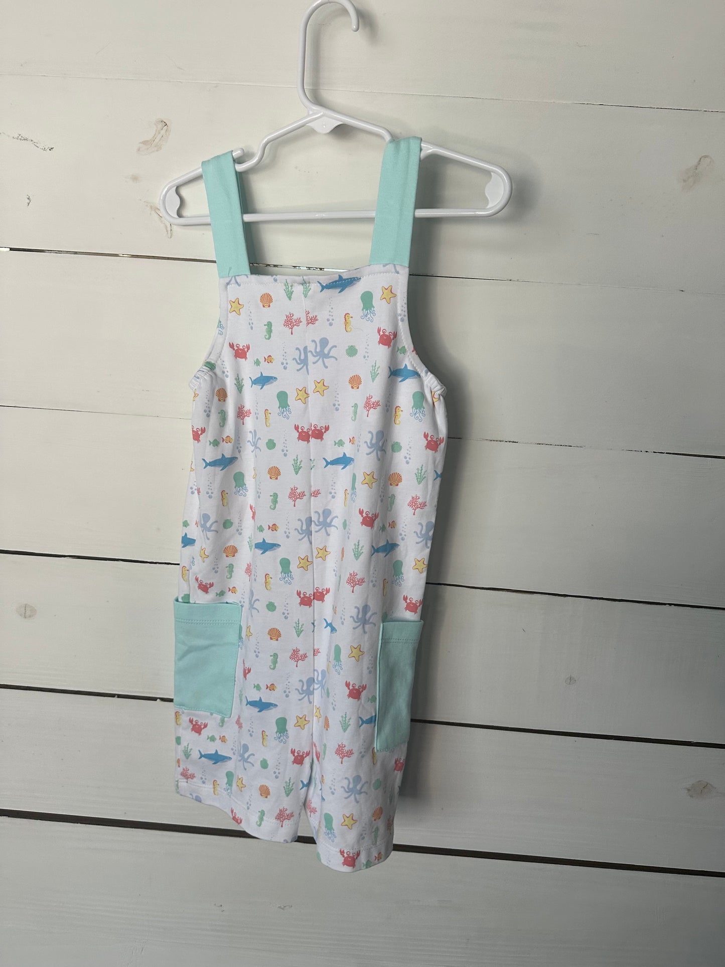 2T - PBJ Cotton Sea Animal Jon Jon