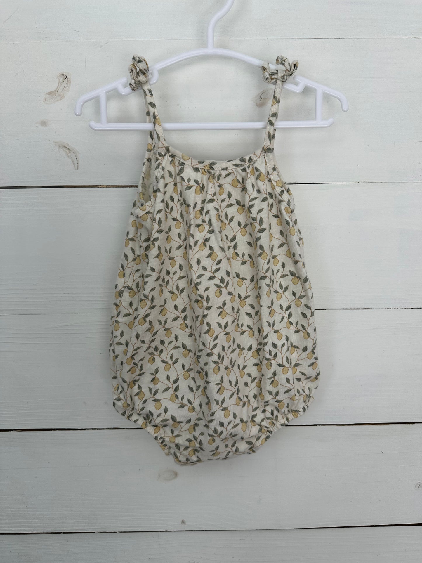 6-12M - Rylee + Cru Lemon Onesie