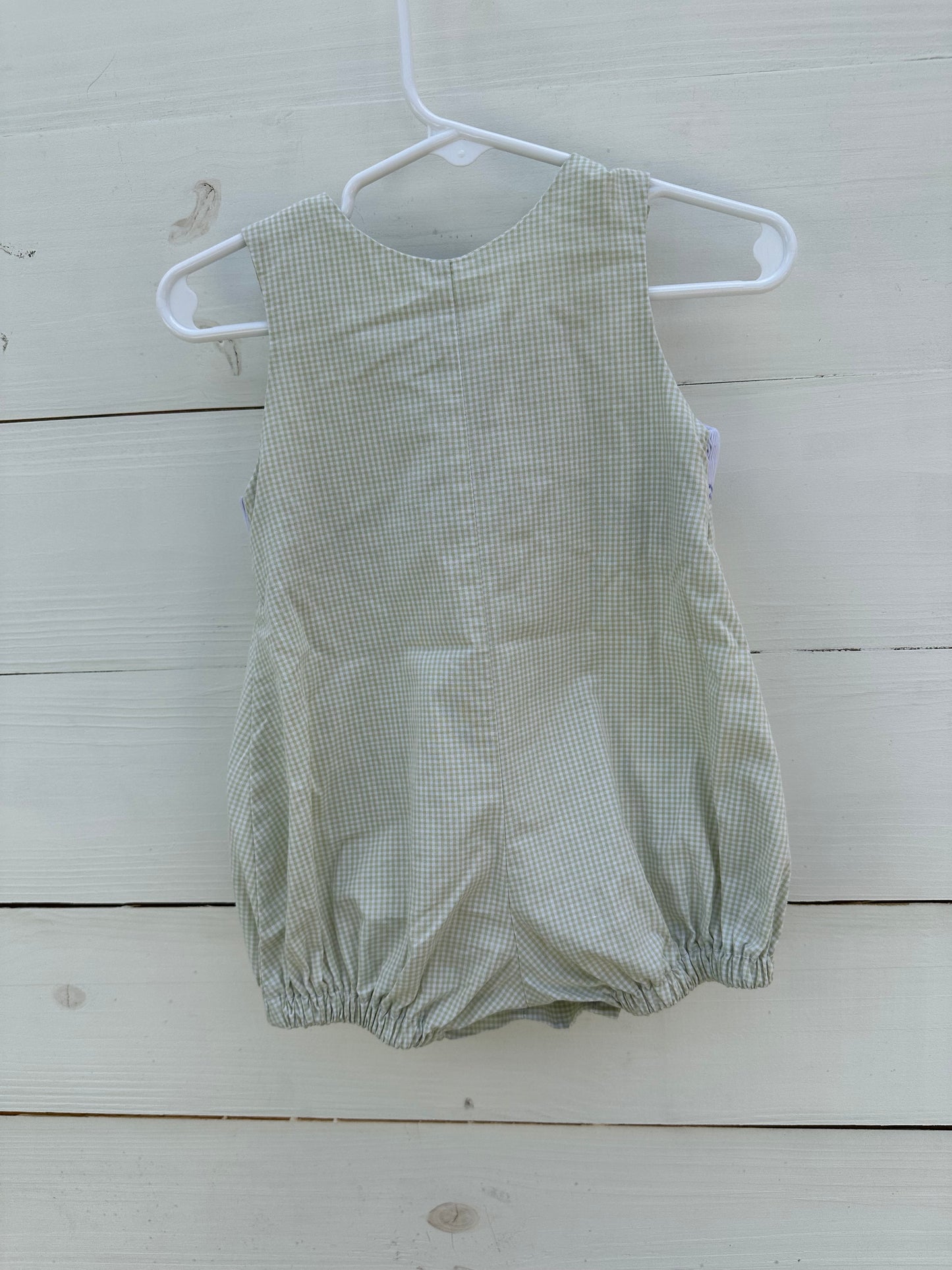 6m - Zuccini Bubble with smocked Noah's Ark Chest Plate