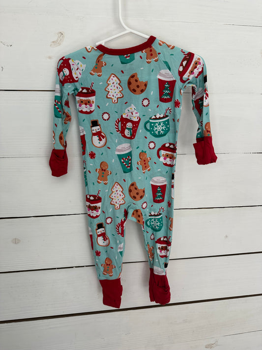 3-6M - Little Sleepies Christmas Jammies