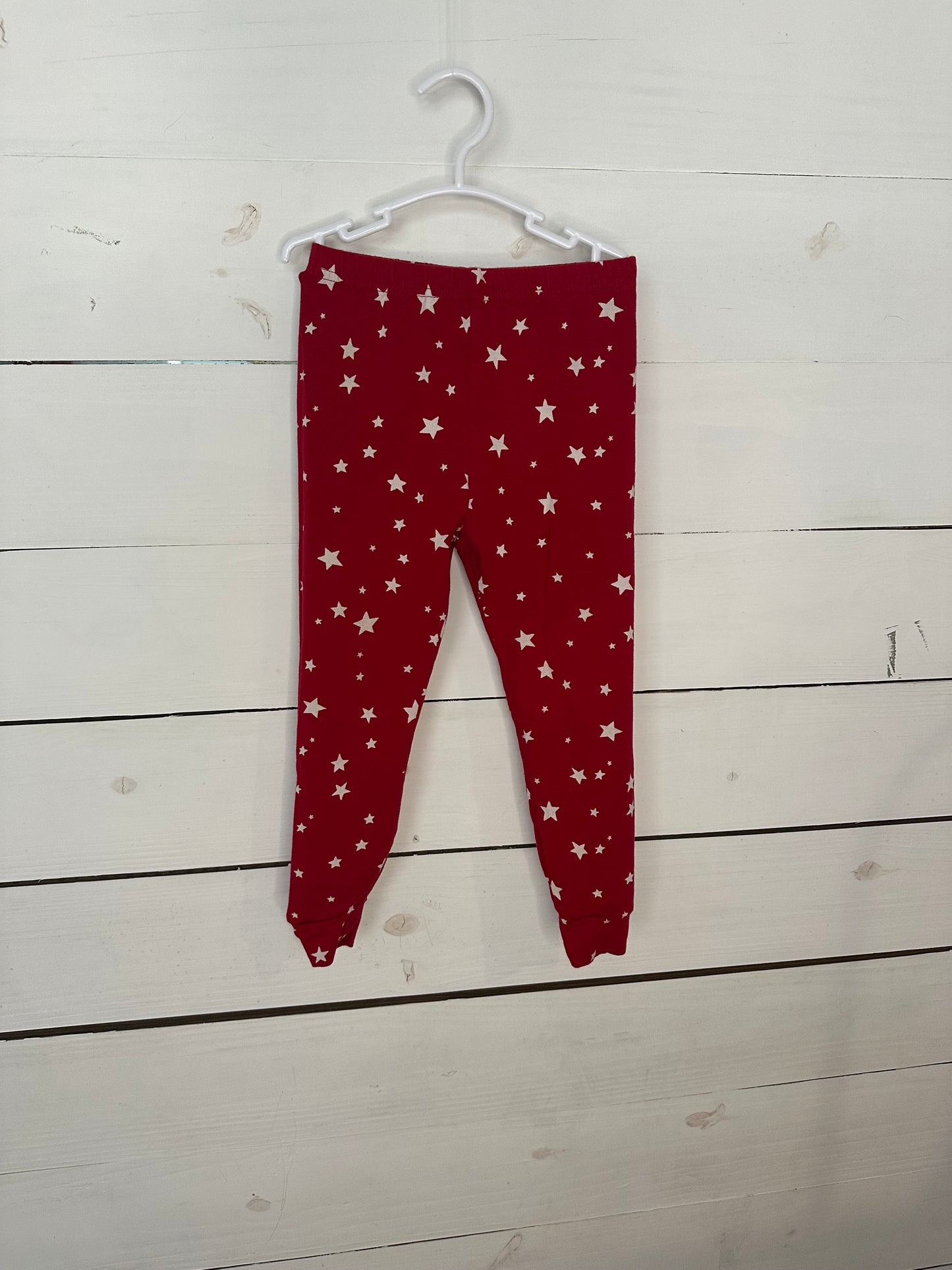4T - Pottery Barn Red Star Jammies