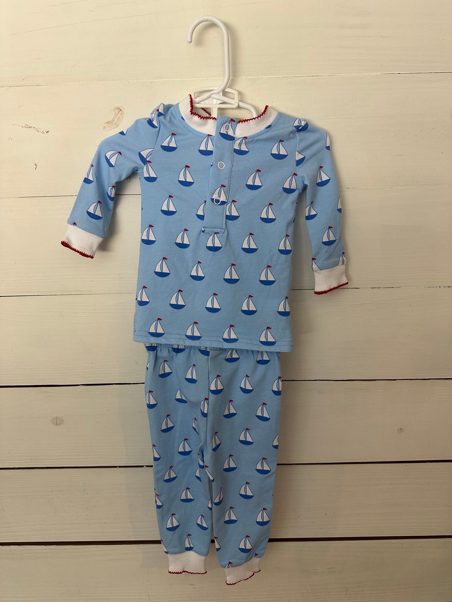 Classic Whimsy Sail Boat Jammies