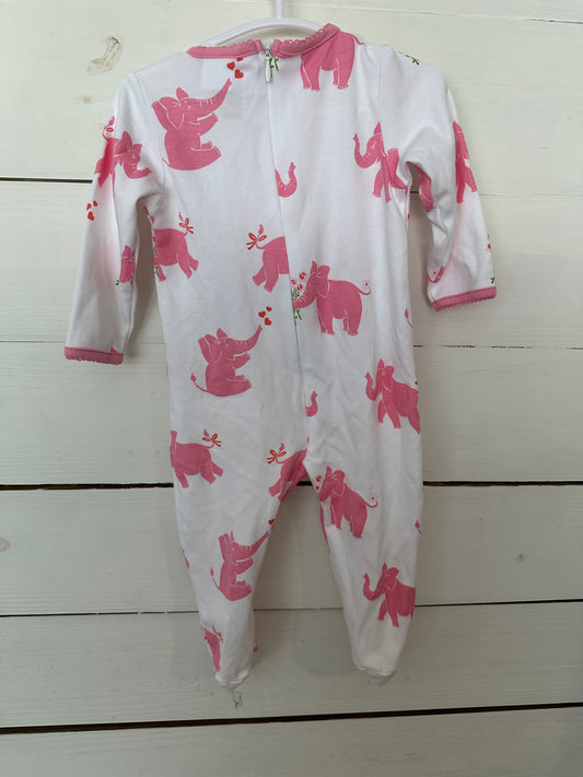 3-6M - NWOT TBBC Elephant Romper