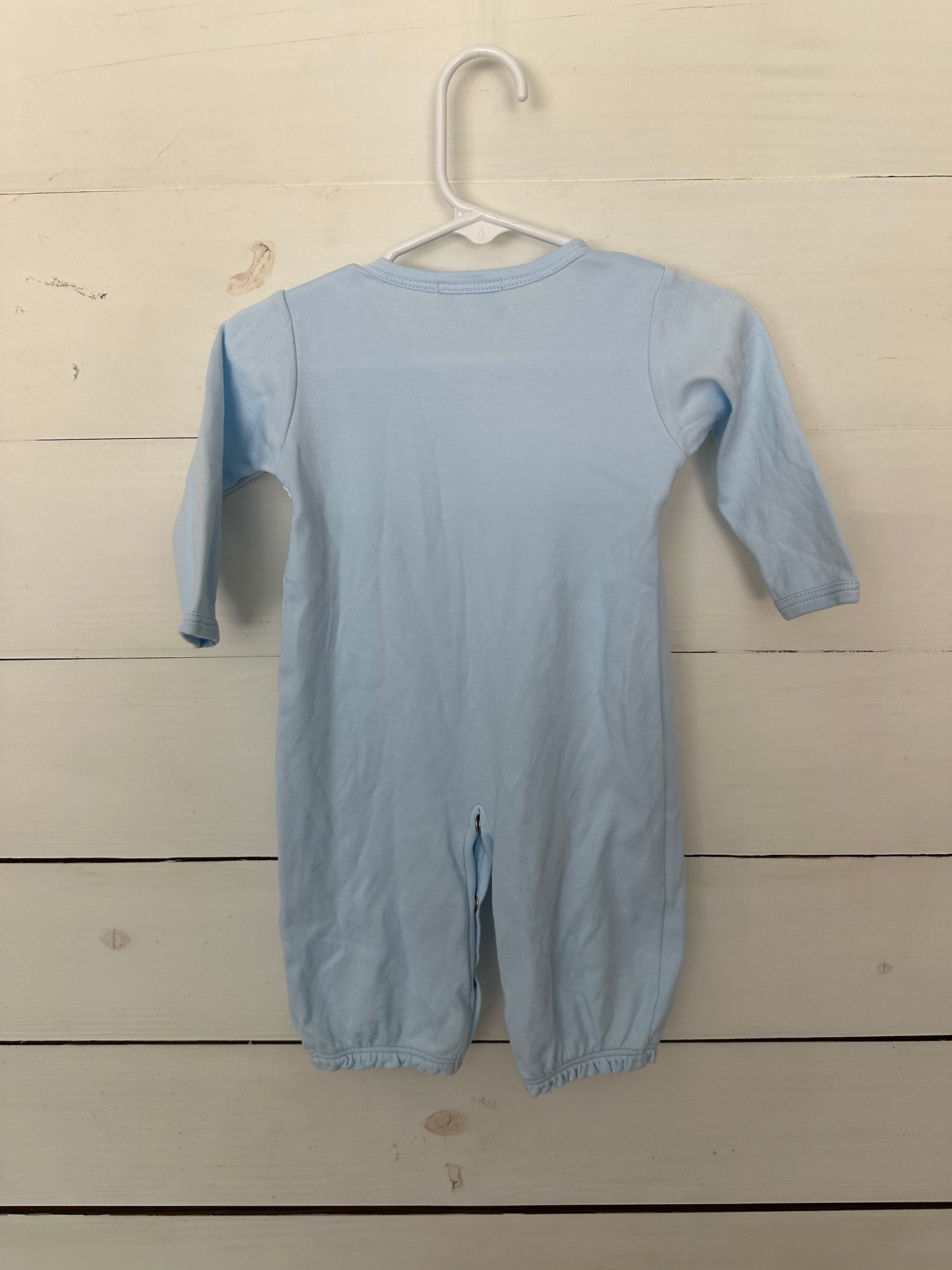 Nellapima: Blue smocked converter gown