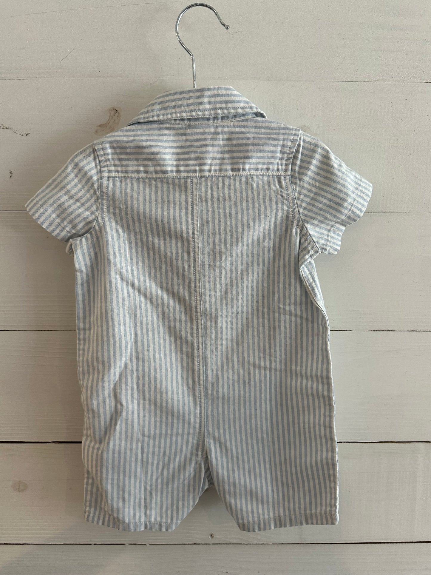 Gap Blue Stripe Romper