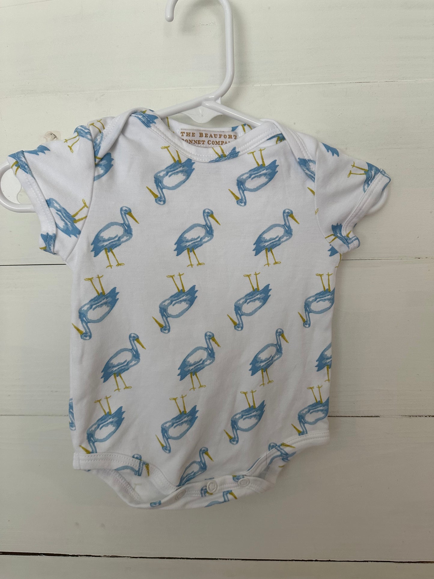 TBBC: Walt Onesie - Seaside Stork