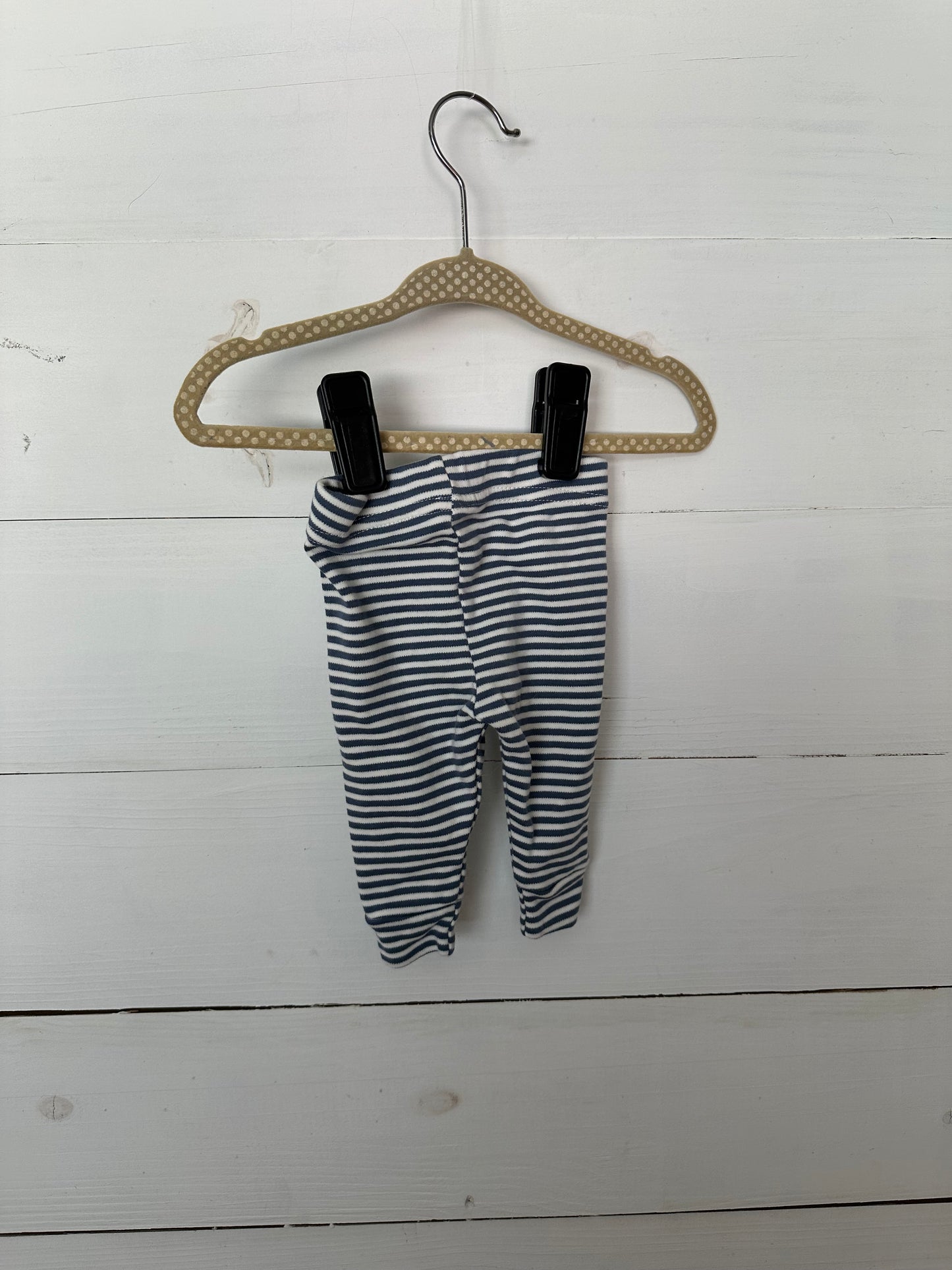 Starting Out Wedge Wood Blue Striped Pants