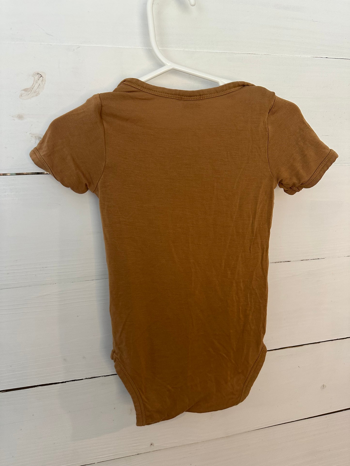 6-12M- Kate Quinn Brown Onesie