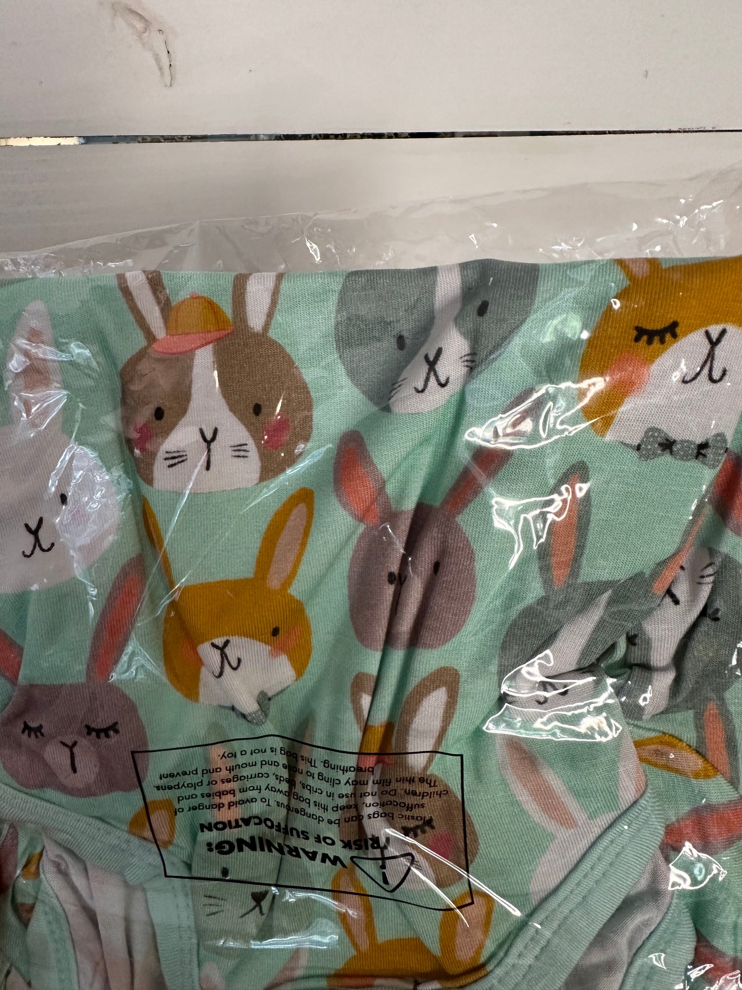 18/24M - Little Sleepies Rad Rabbits Short Sleeve Bodysuit NWT