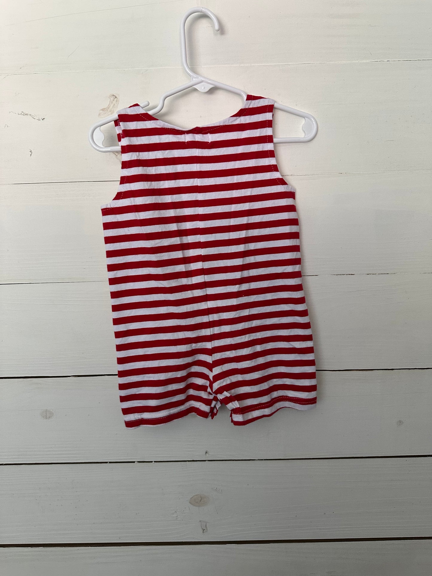Pink Rubies - Red and White Striped Jon Jon