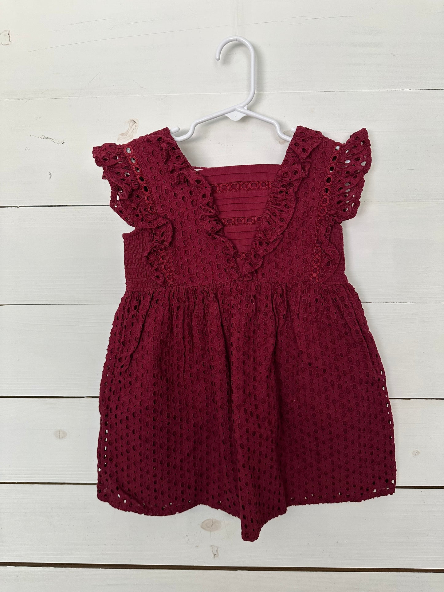 3T - Burgundy Baybala Dress