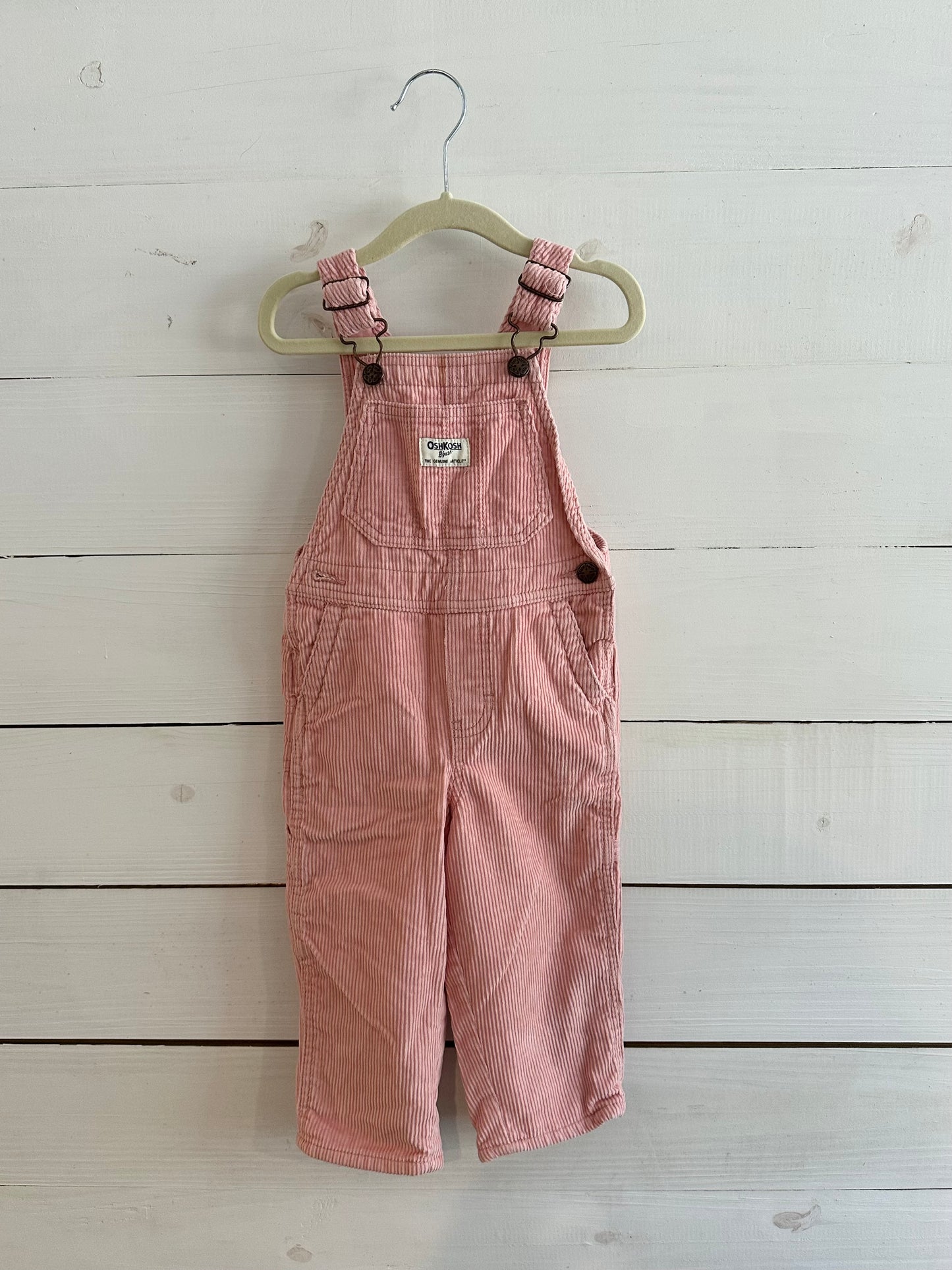Pink OshKosh Corduroy Overalls