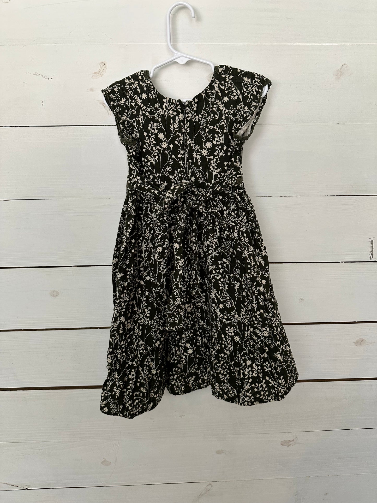 2/3T - Rylee + Cru Green Floral Dress