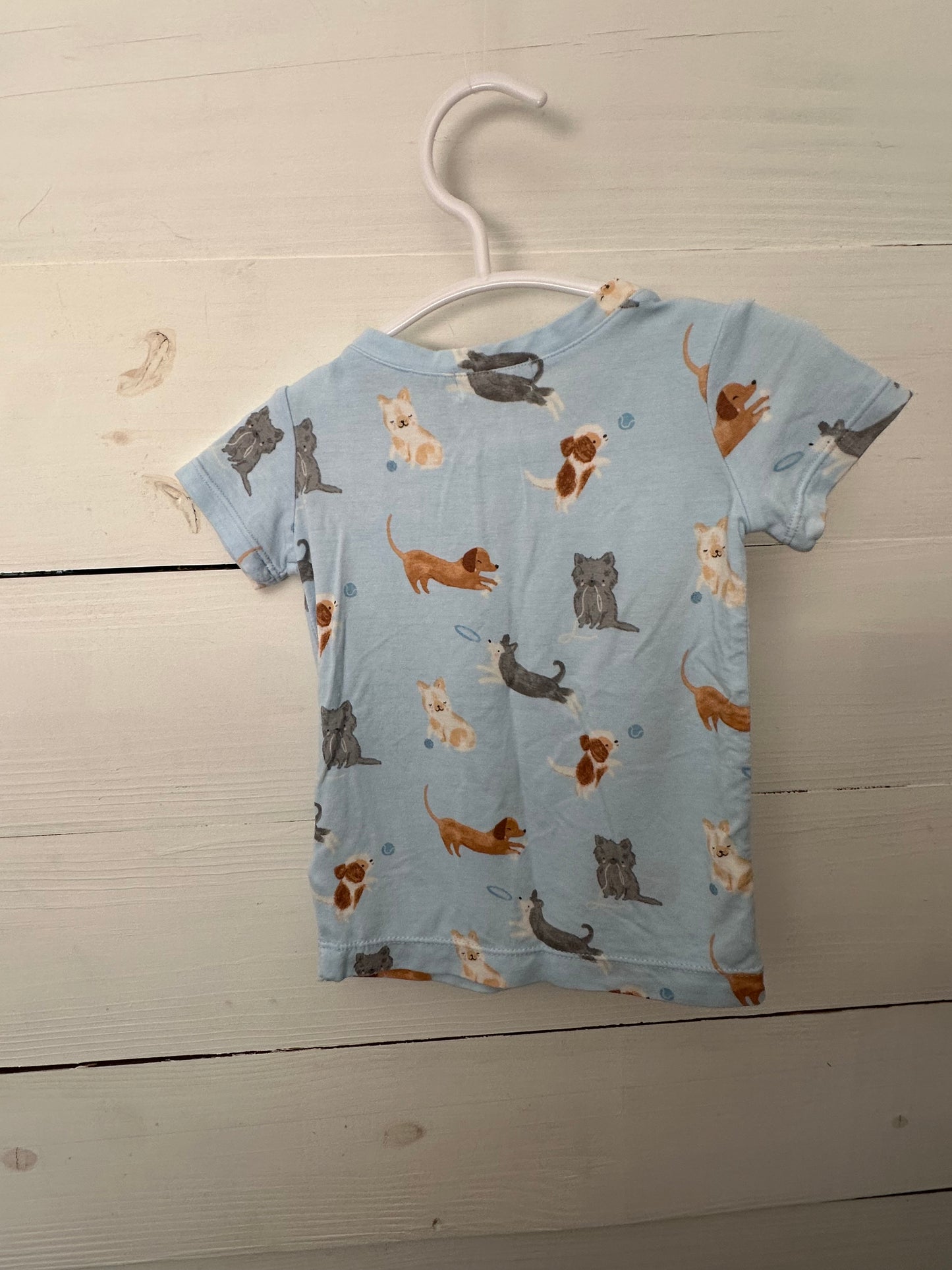 12-18M - Angel Dear Puppy Dog Shirt Button Closure on Shoulder