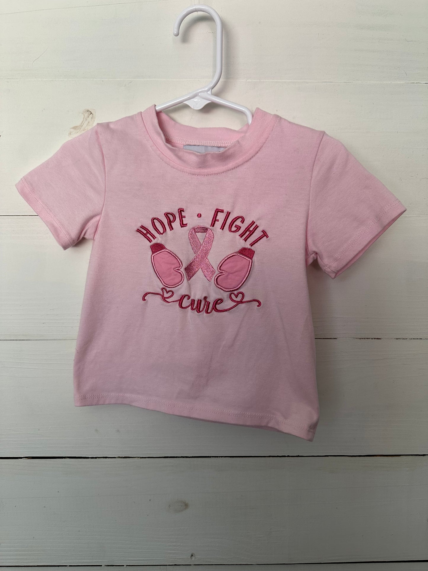 Hope Fight Cure Pink Breast Cancer Awareness Shirt