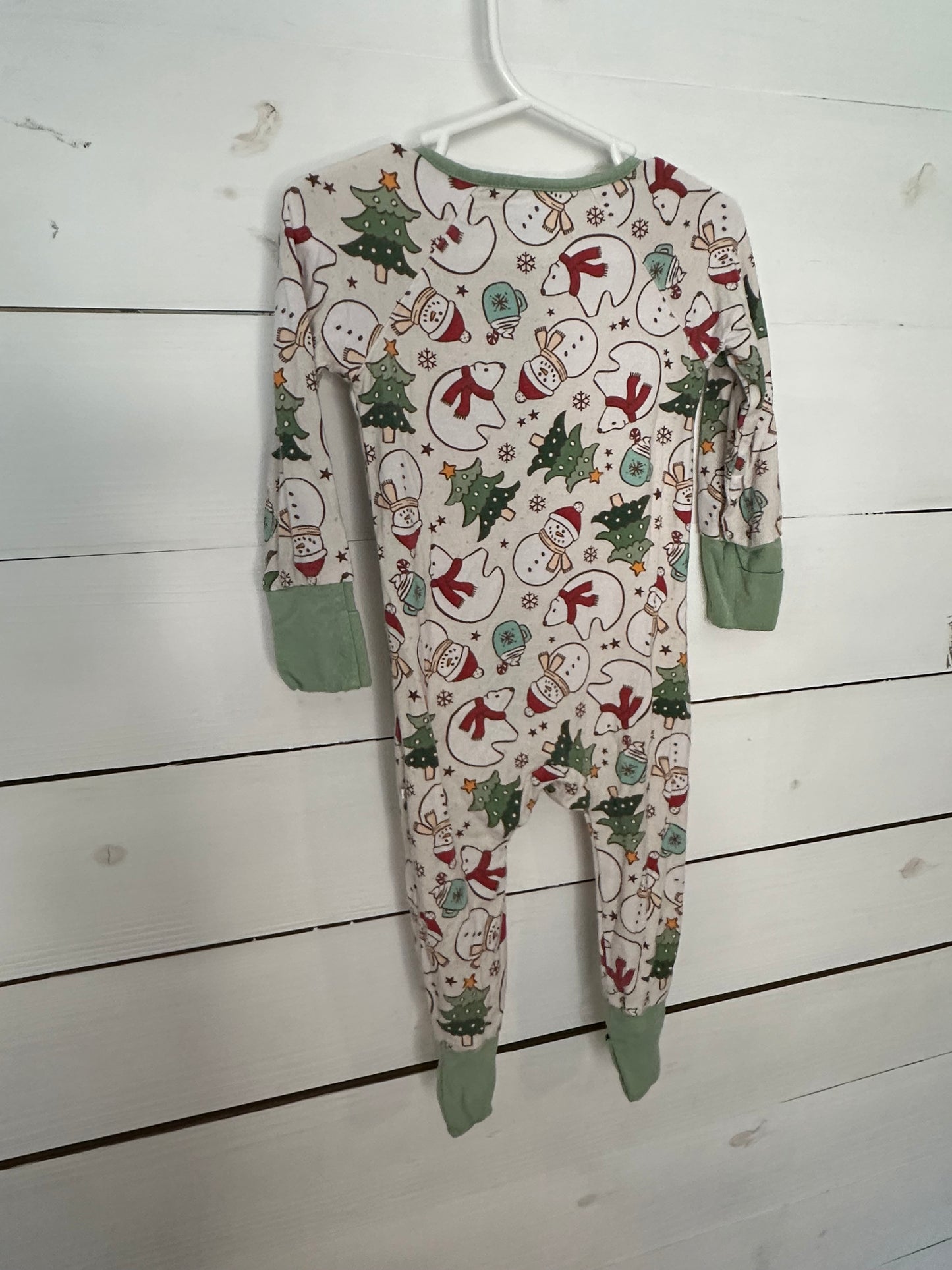 6/12M - Caden Lane Snowman Jammies