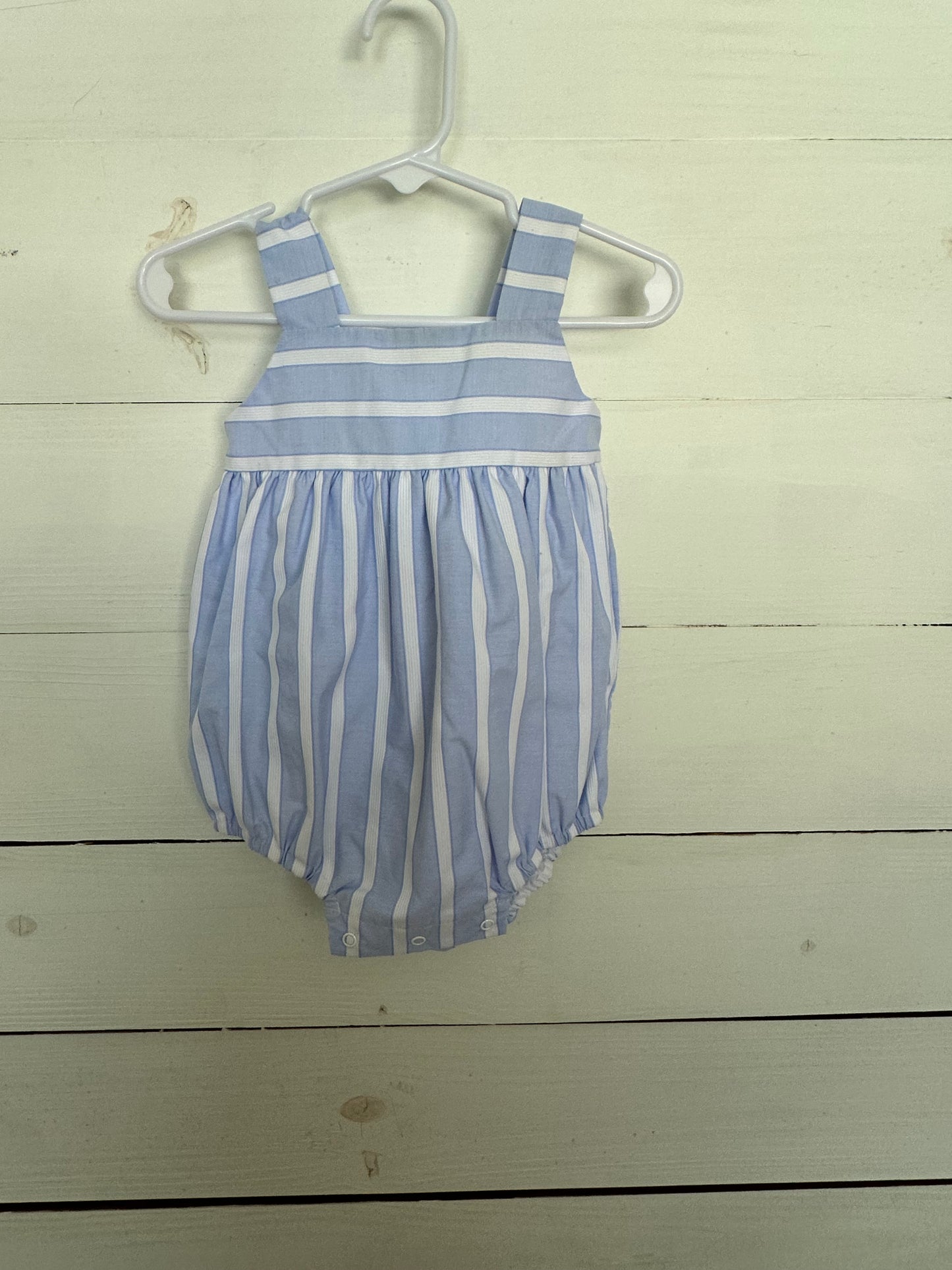 Dondolo: Baby blue striped bubble