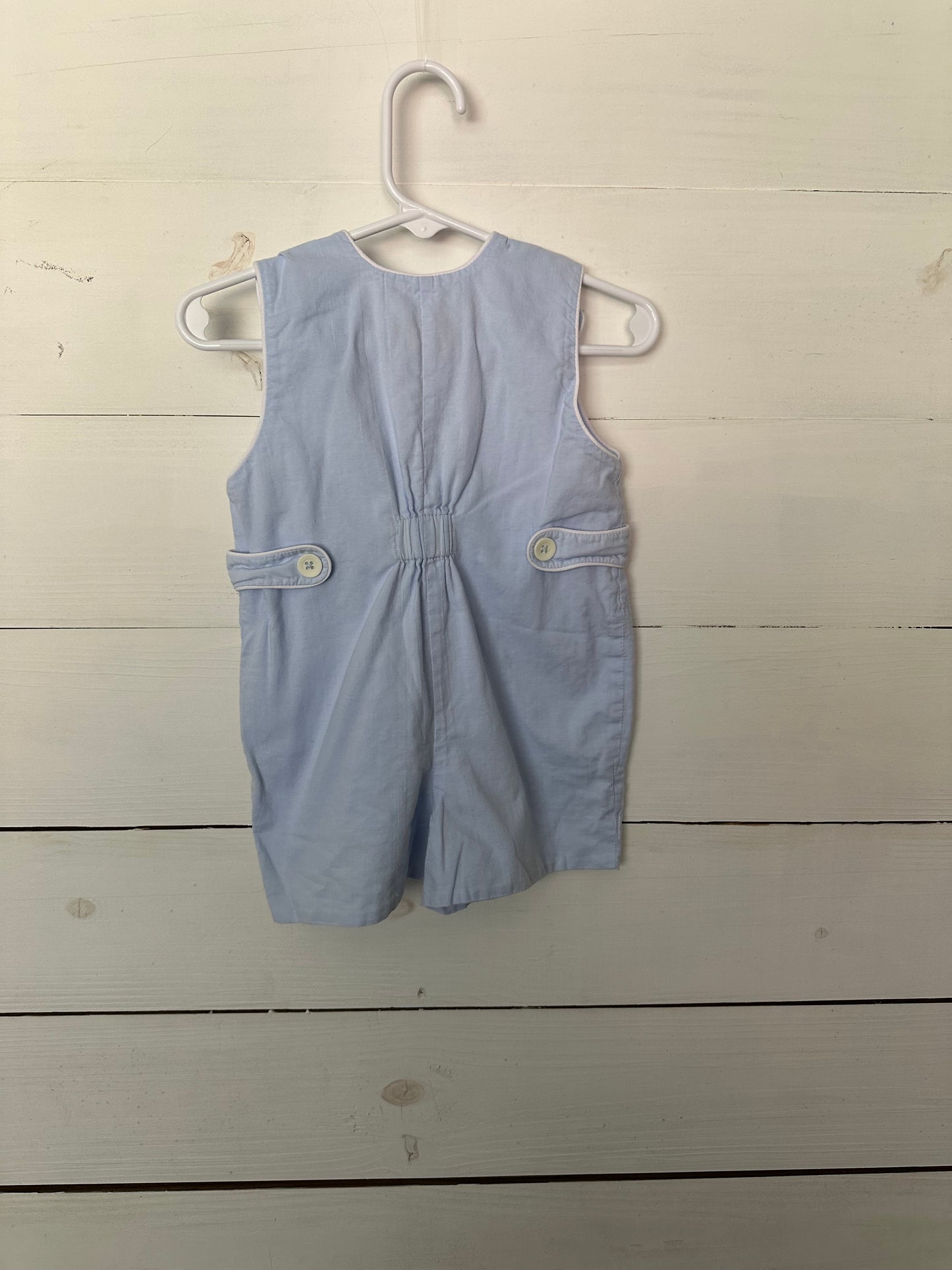 Strasburg Blue linen Jon Jon