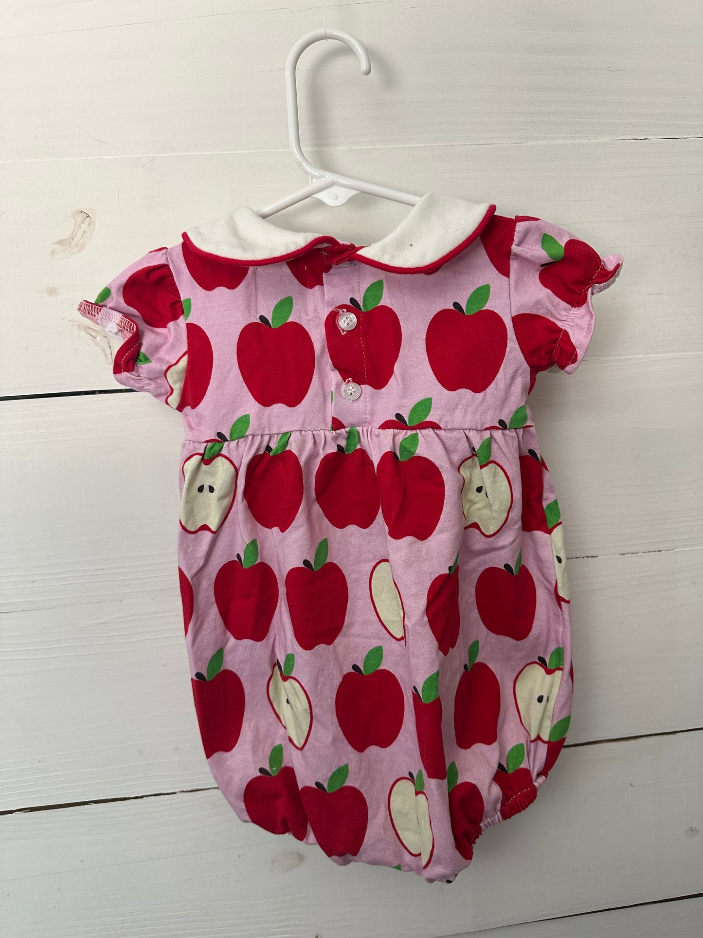 12M - The Oaks Apparel Pink Apple Bubble