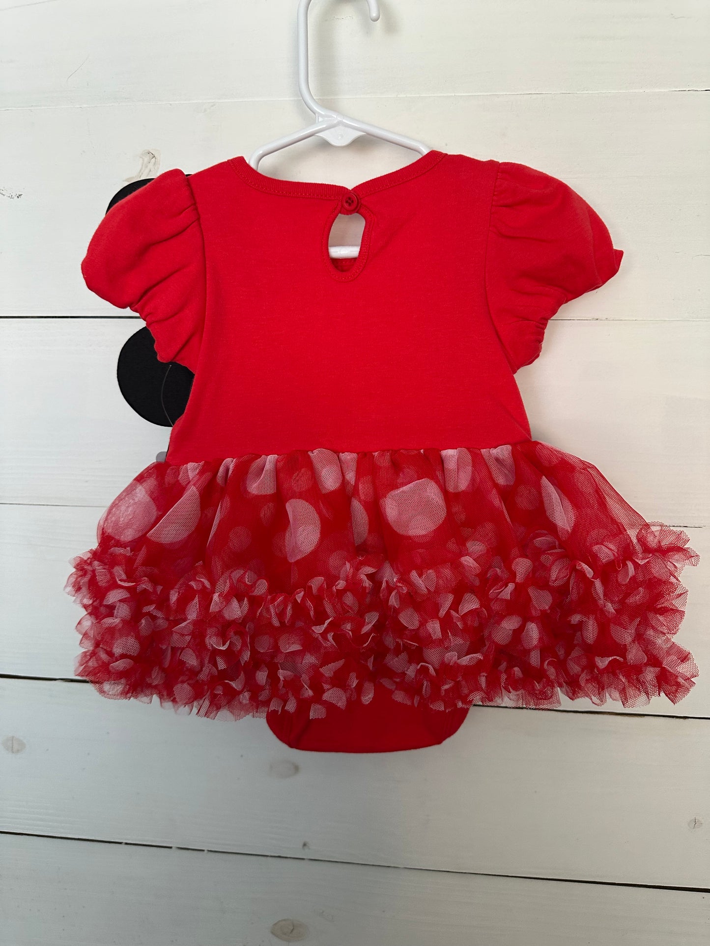 9/12m - NWT Disney Store - Mickey Mouse Dress with Ears Headband