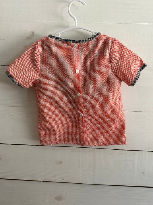 24m - Southern Darlin' Smocks - Pumpkin 2 Piece Set
