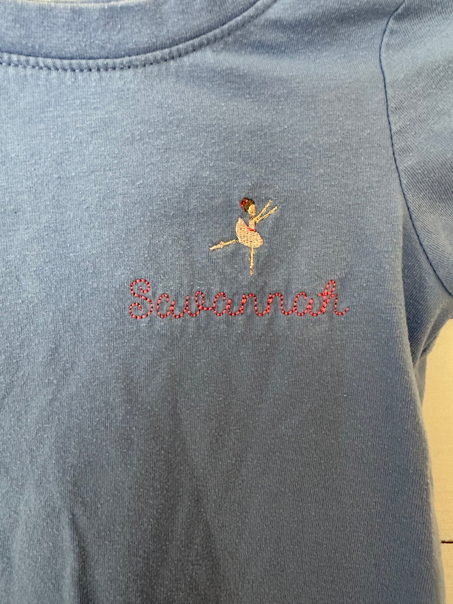 Personalized Ballerina T-shirt