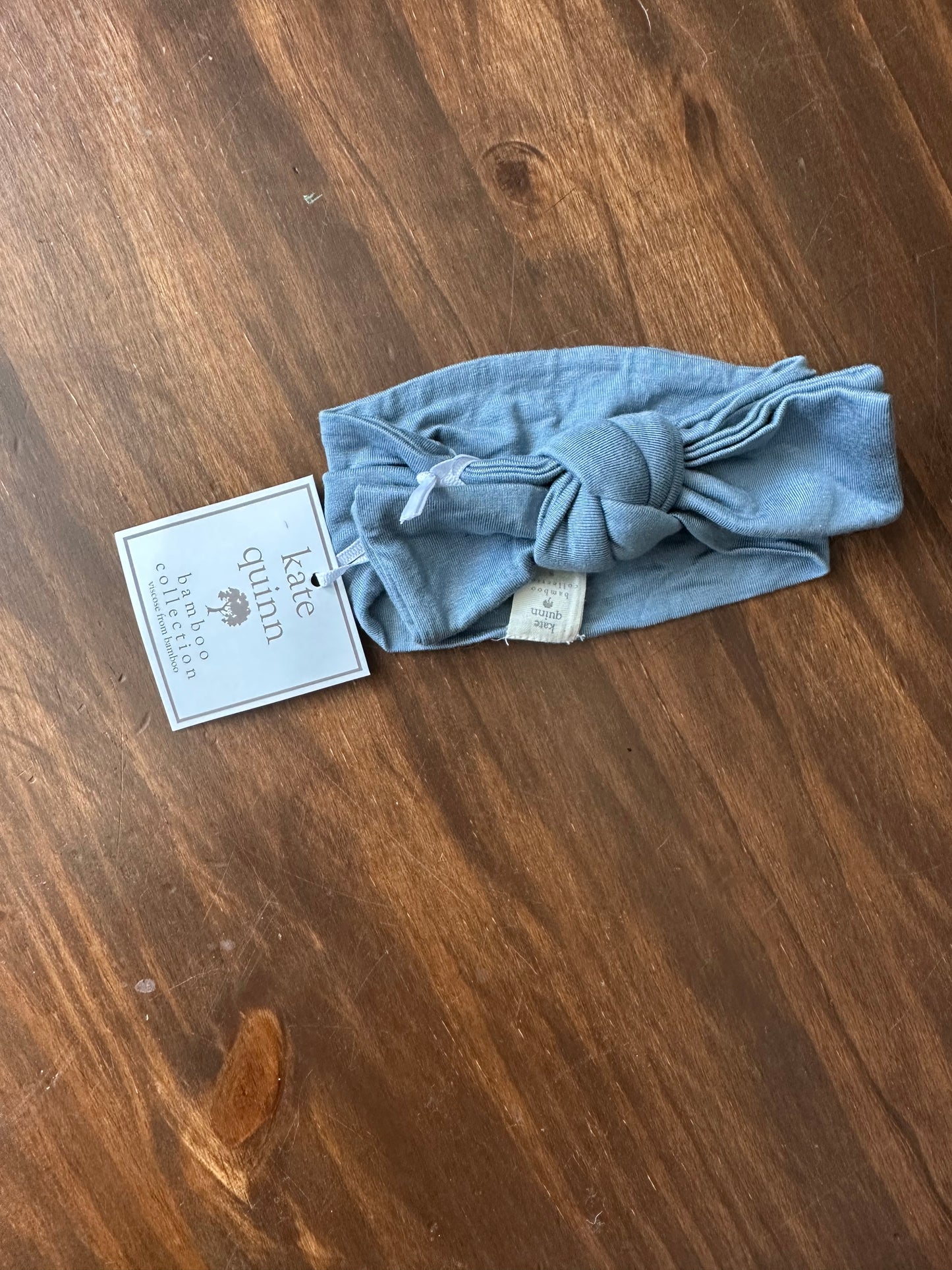 Small - Kate Quin NWT Dusty Blue Bow