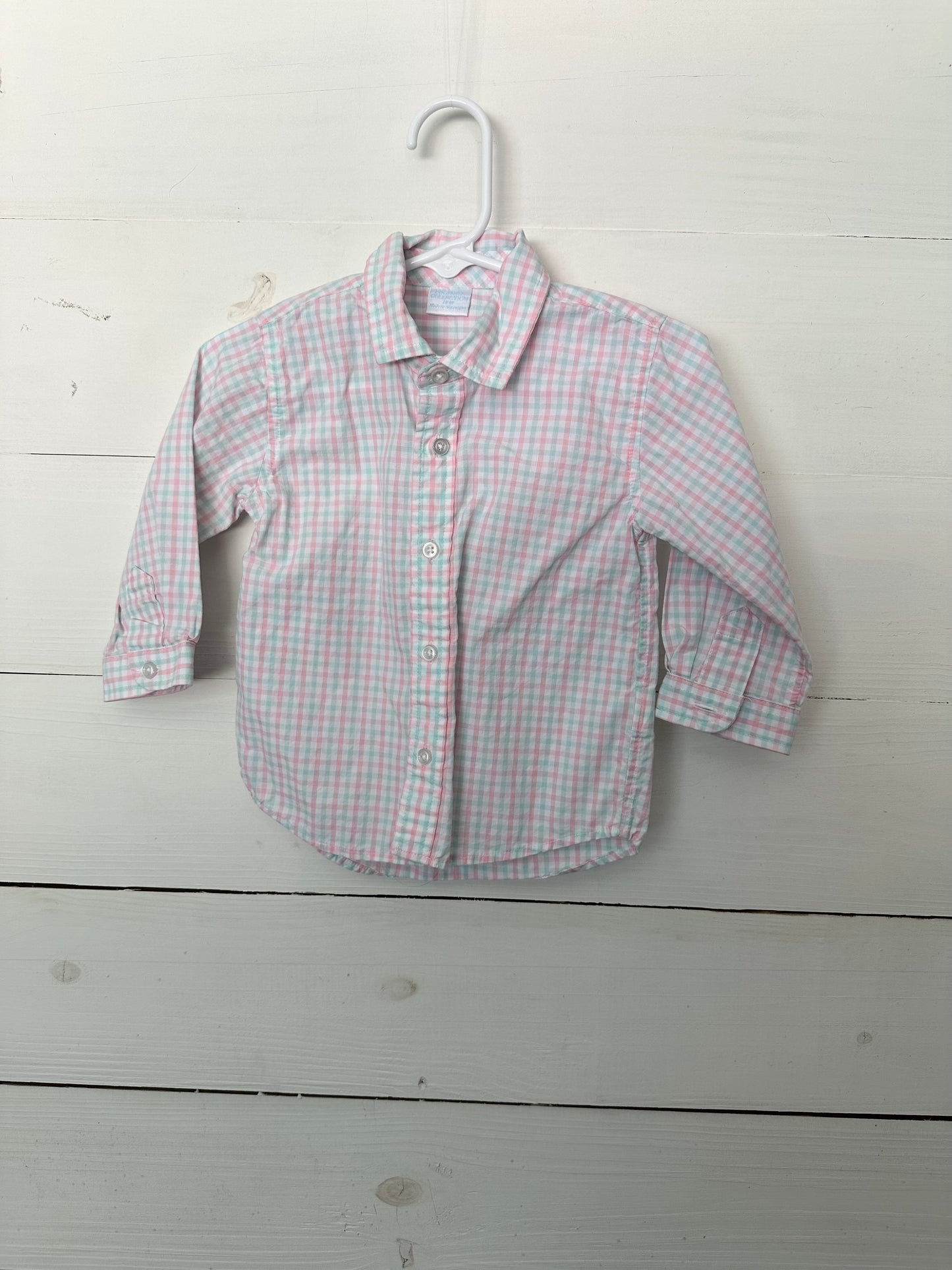 Edgehill Collection Spring Button Up Dress Shirt