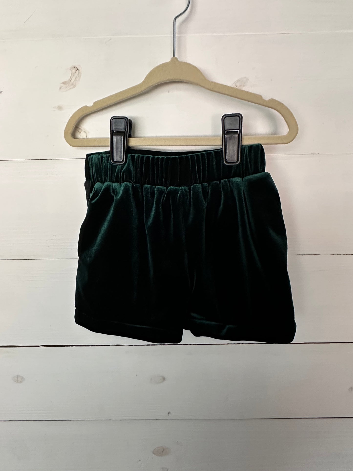 Flynn & Kelsey - Velvet Dress Shorts and Corduroy Shirt with velvet piping