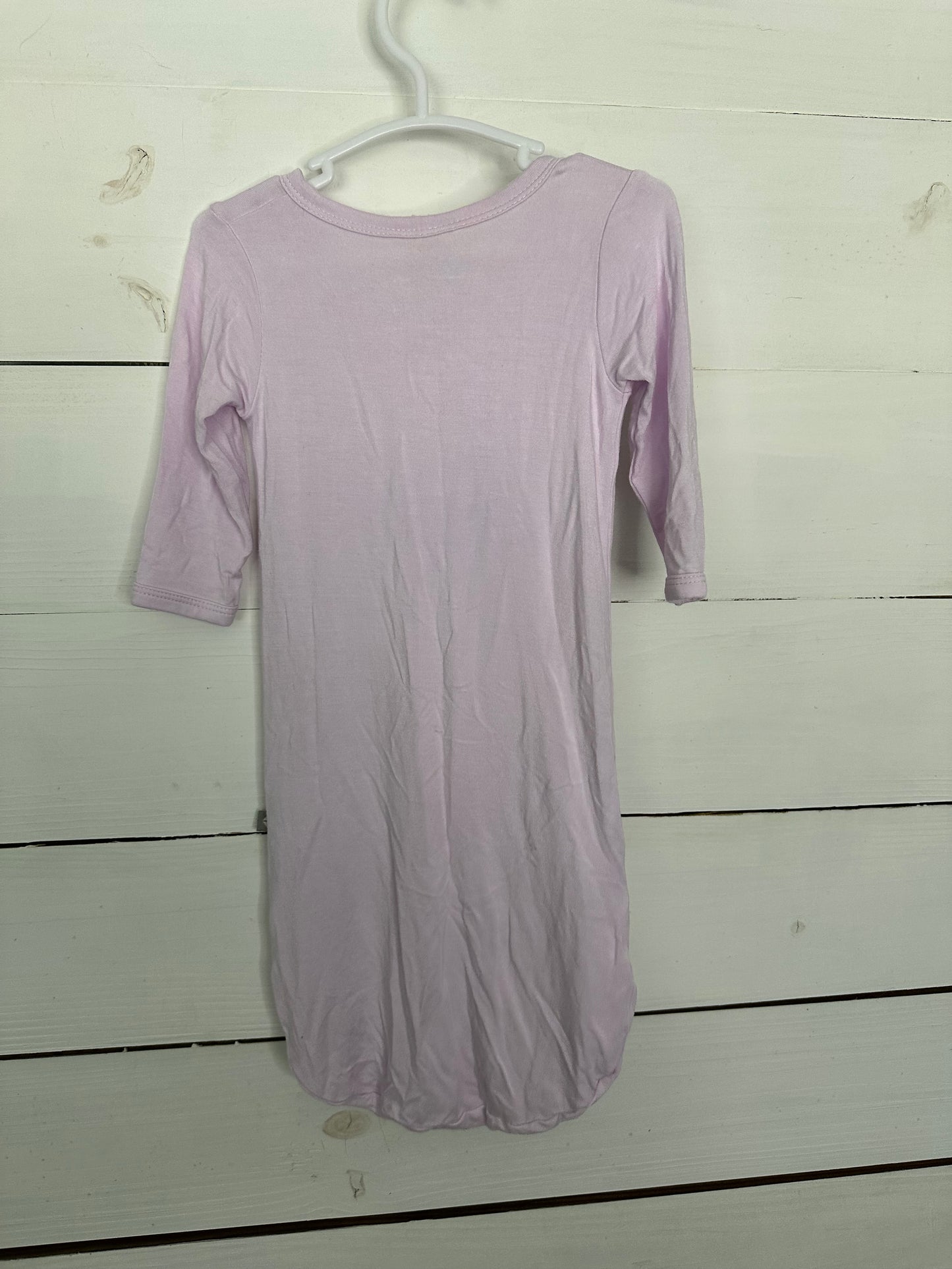 3-6M - Kyte Pale Lavender Button Up Gown