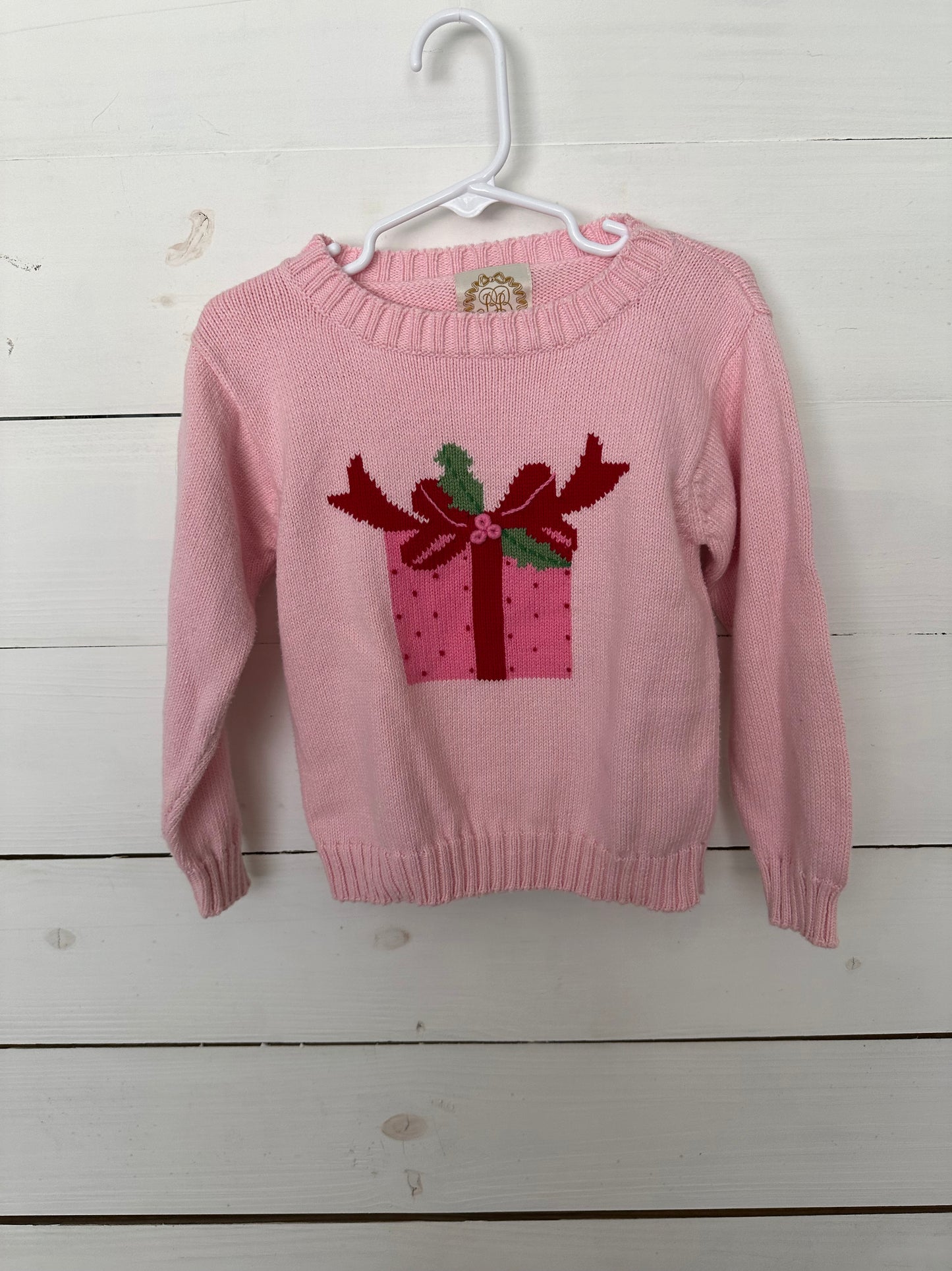 3T - TBBC Isabelle's Intarsia Sweater - Palm Beach Pink - Christmas Present