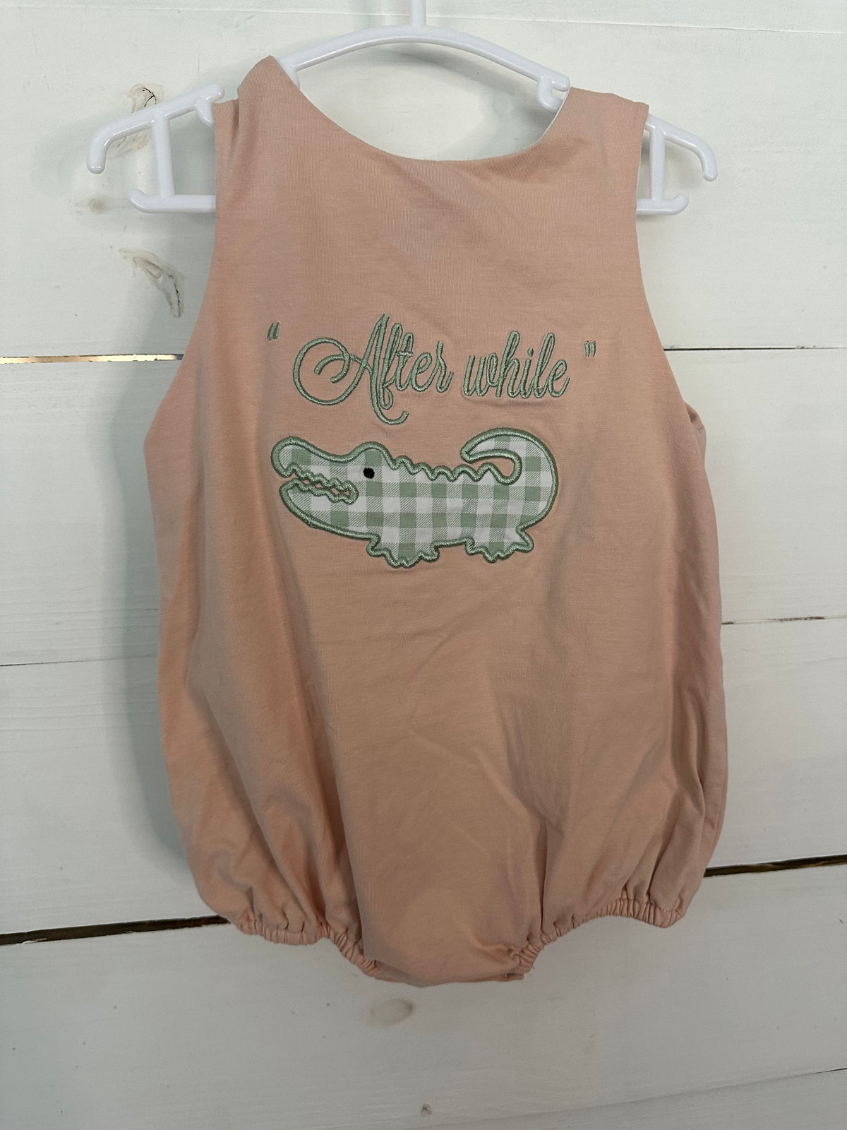 9M - Sweet E's Smocks - See you later alligator bubble