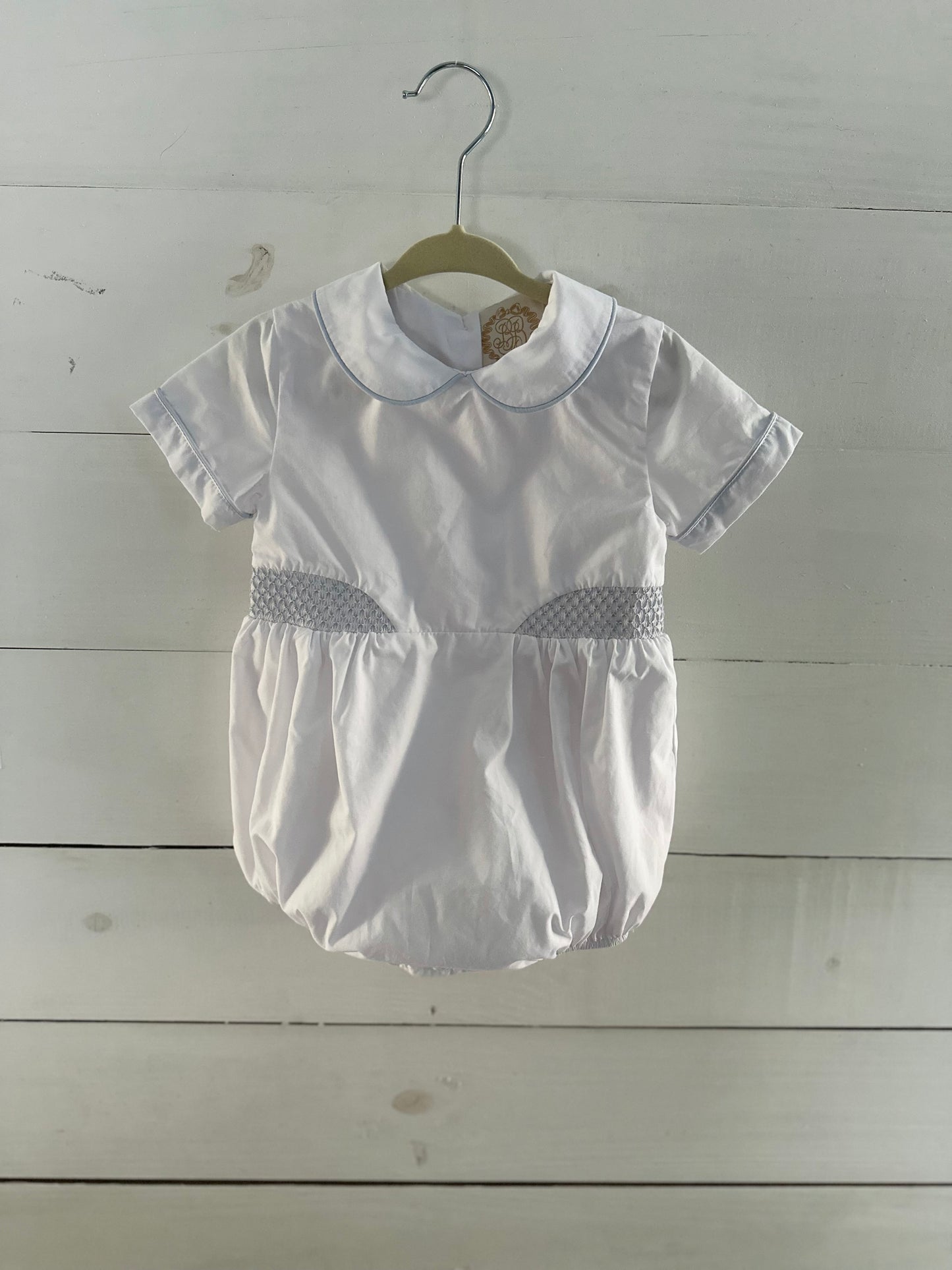TBBC White & Baby Blue Bubble