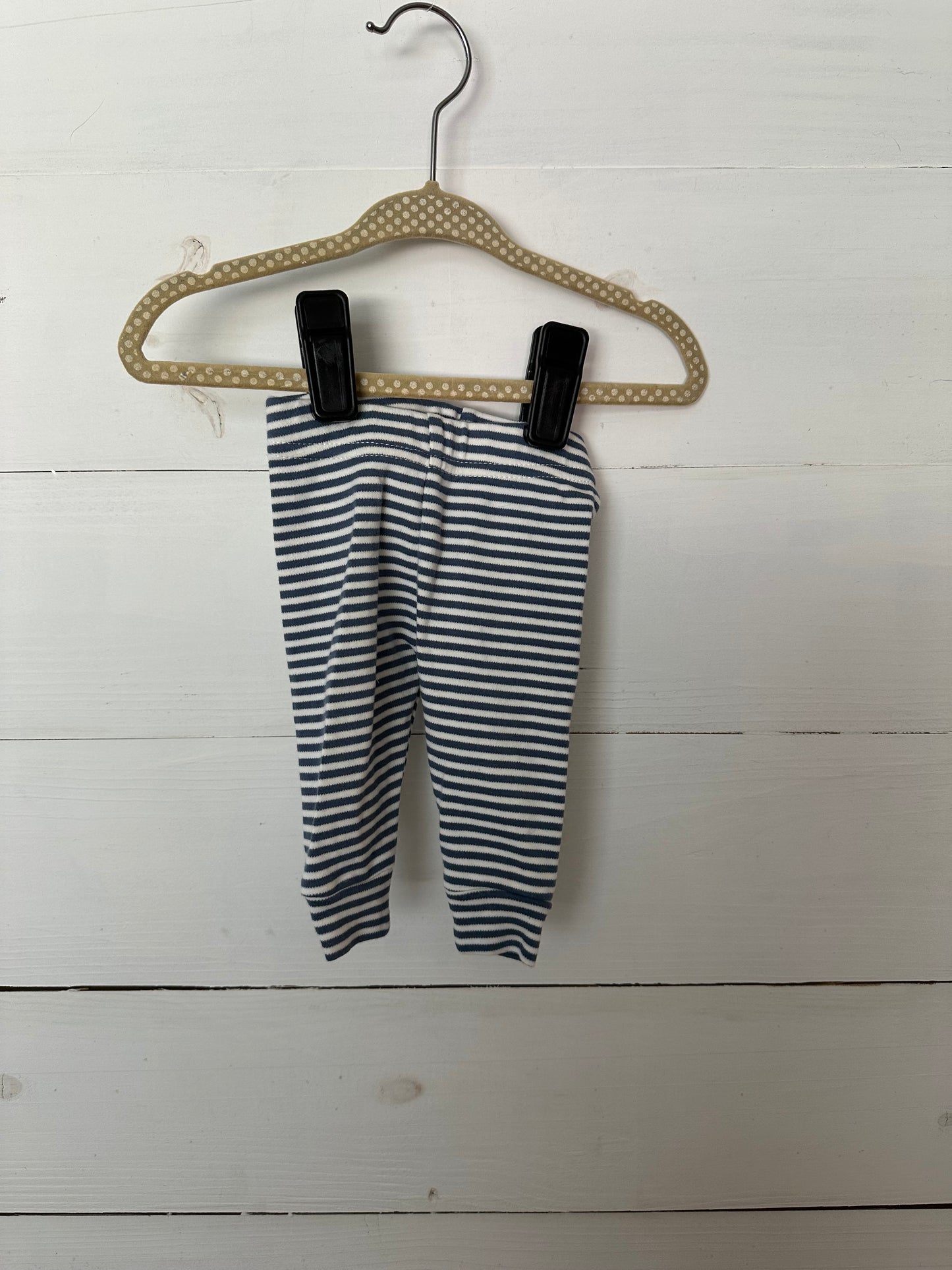 Starting Out Wedge Wood Blue Striped Pants