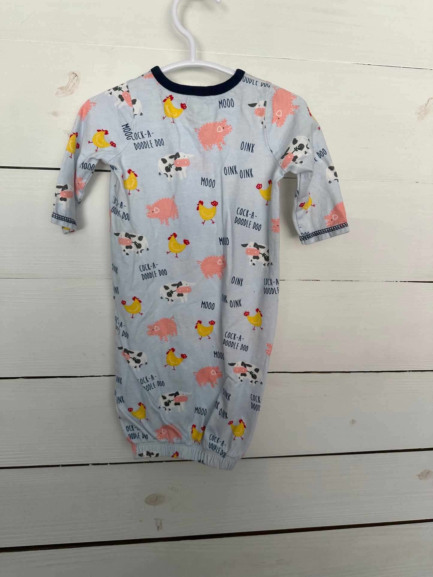 0-3M - Mud Pipe Farm Animal Gown
