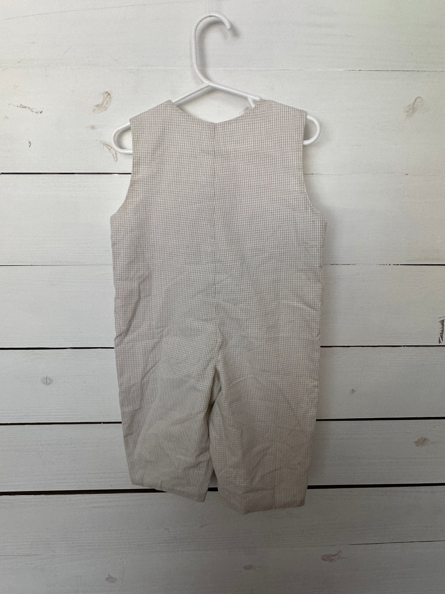 18M - Classic Whimsy Longall with Smocked Birthday Puppies