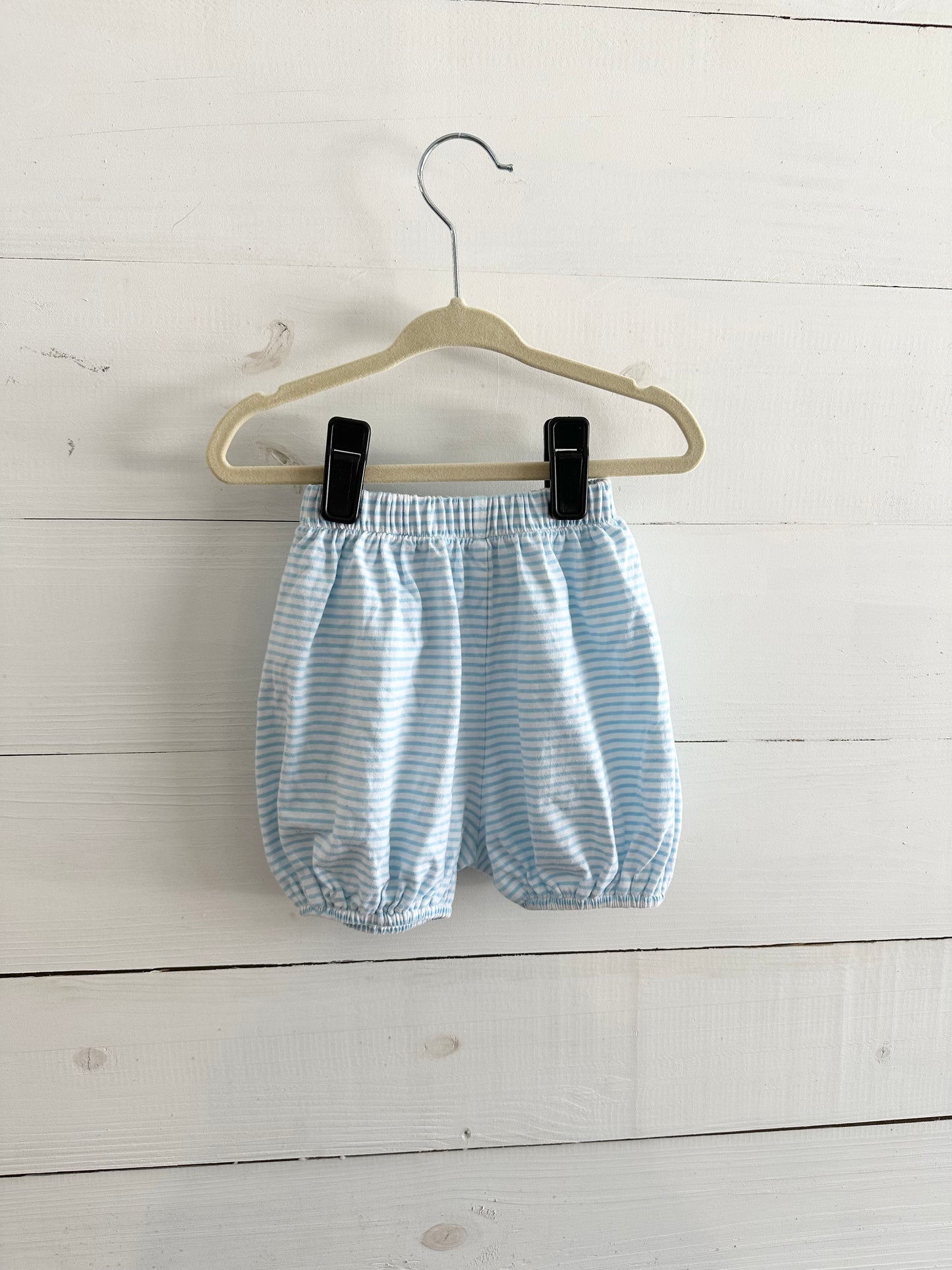 Shrimp & Grits Blue Sailor Collar Shirt/Short Set