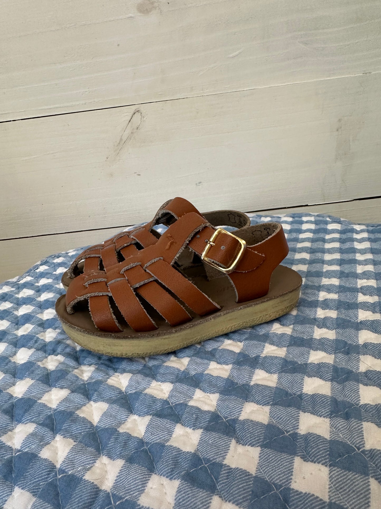 Sun-San Sailors - Brown Closed Toe Sandals