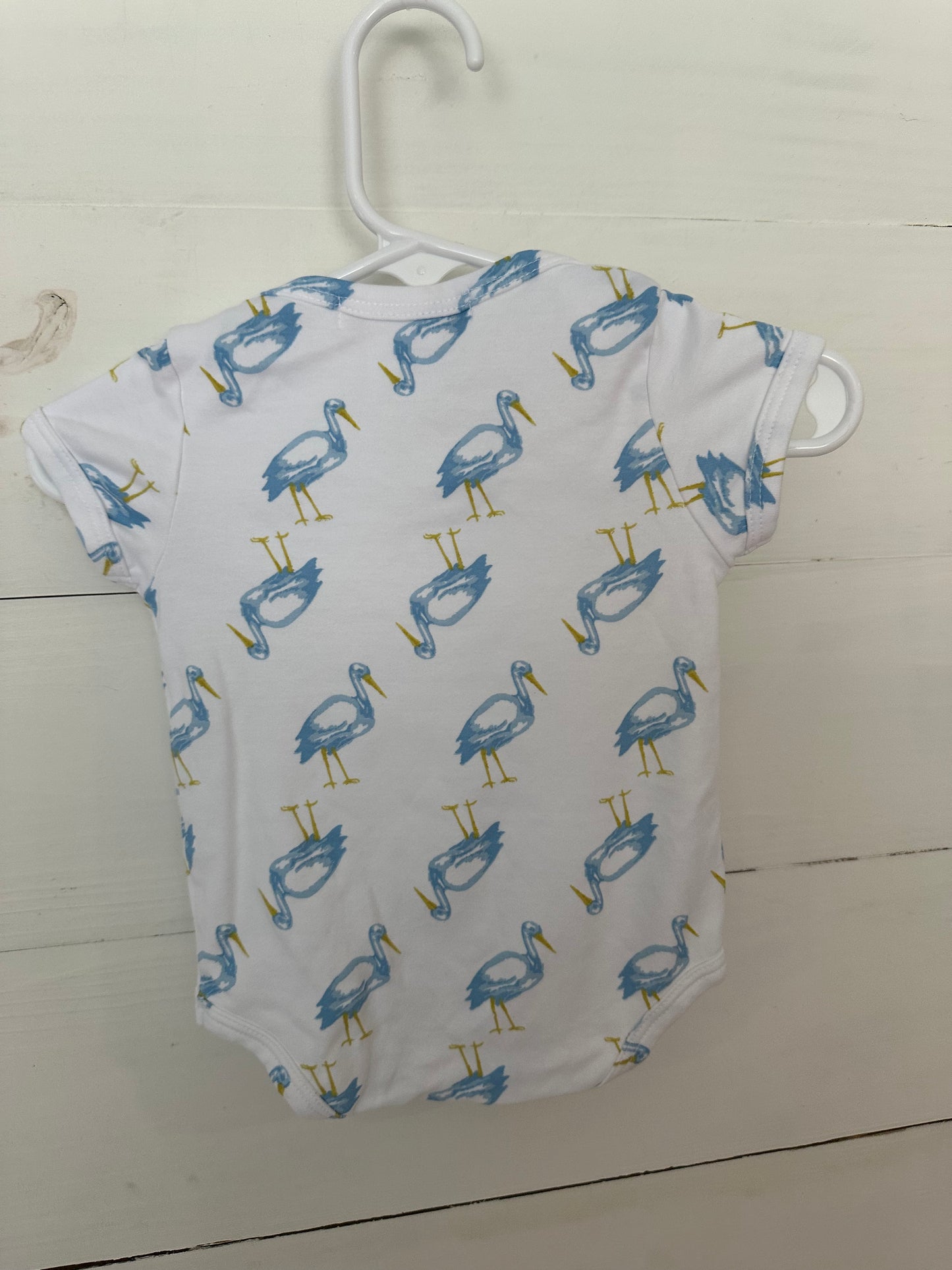 TBBC: Walt Onesie - Seaside Stork