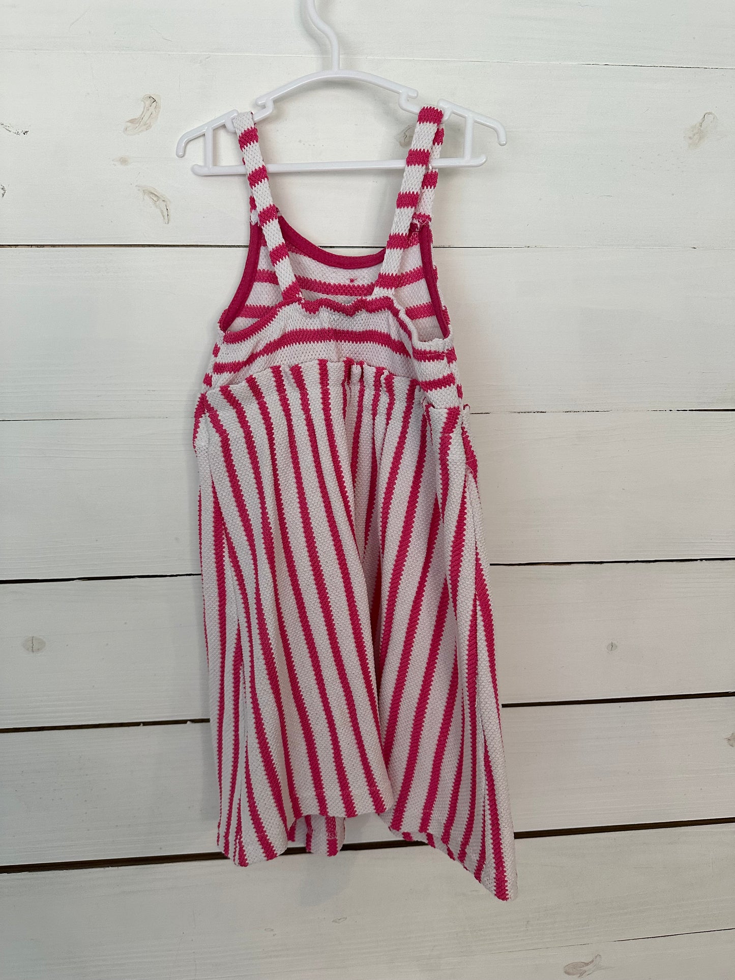 4T - Pink Striped Dress - Vince Camuto