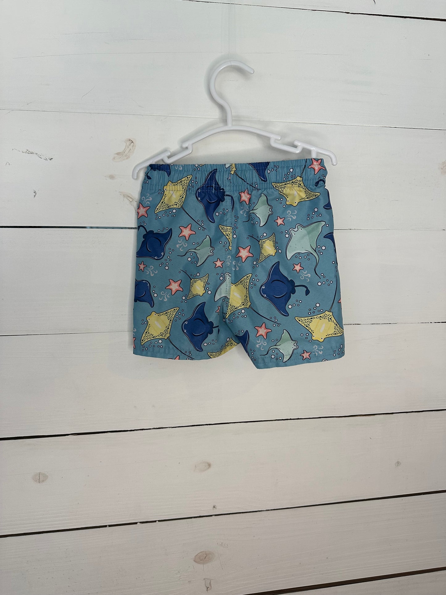 12-18M - Rugged Butts Sting Ray Swim Trunks