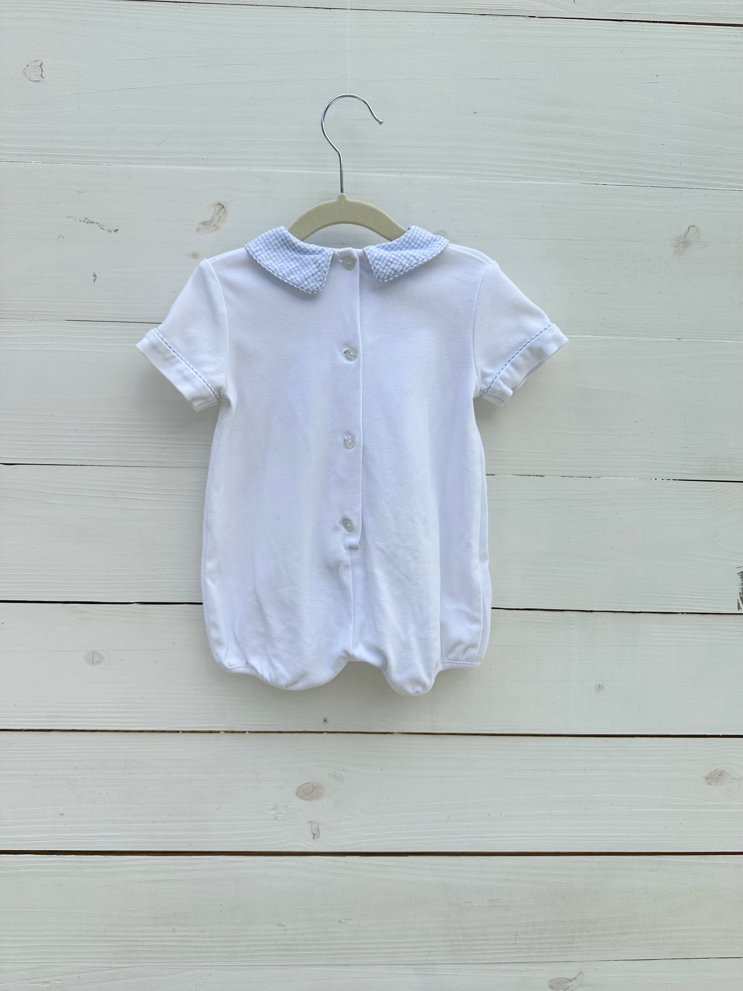 Little English Gingham Romper