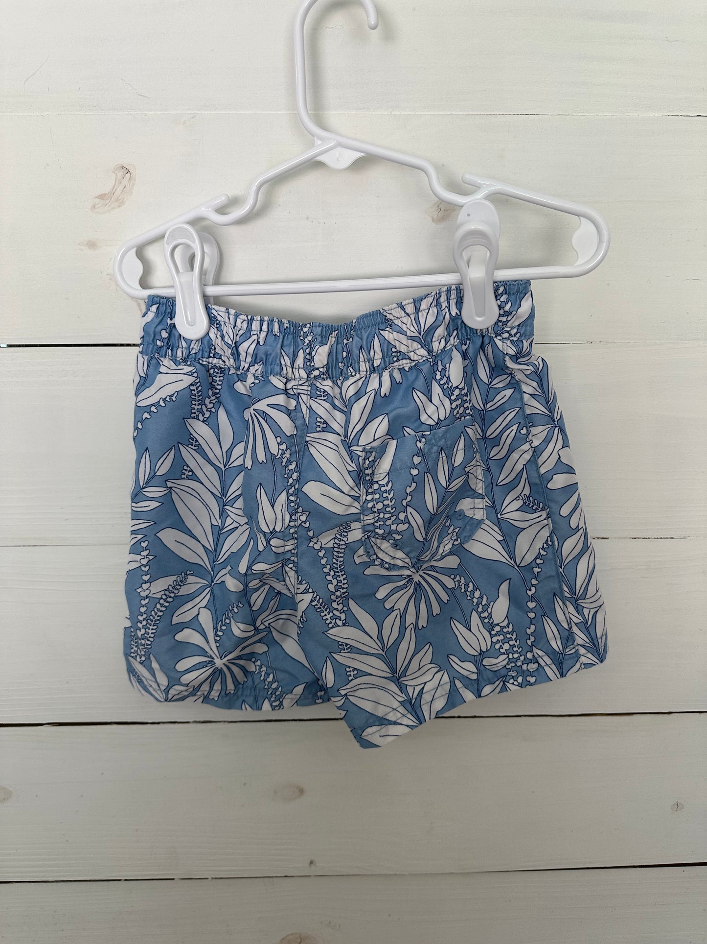 4T- Janie & Jack Blue Palm Swim