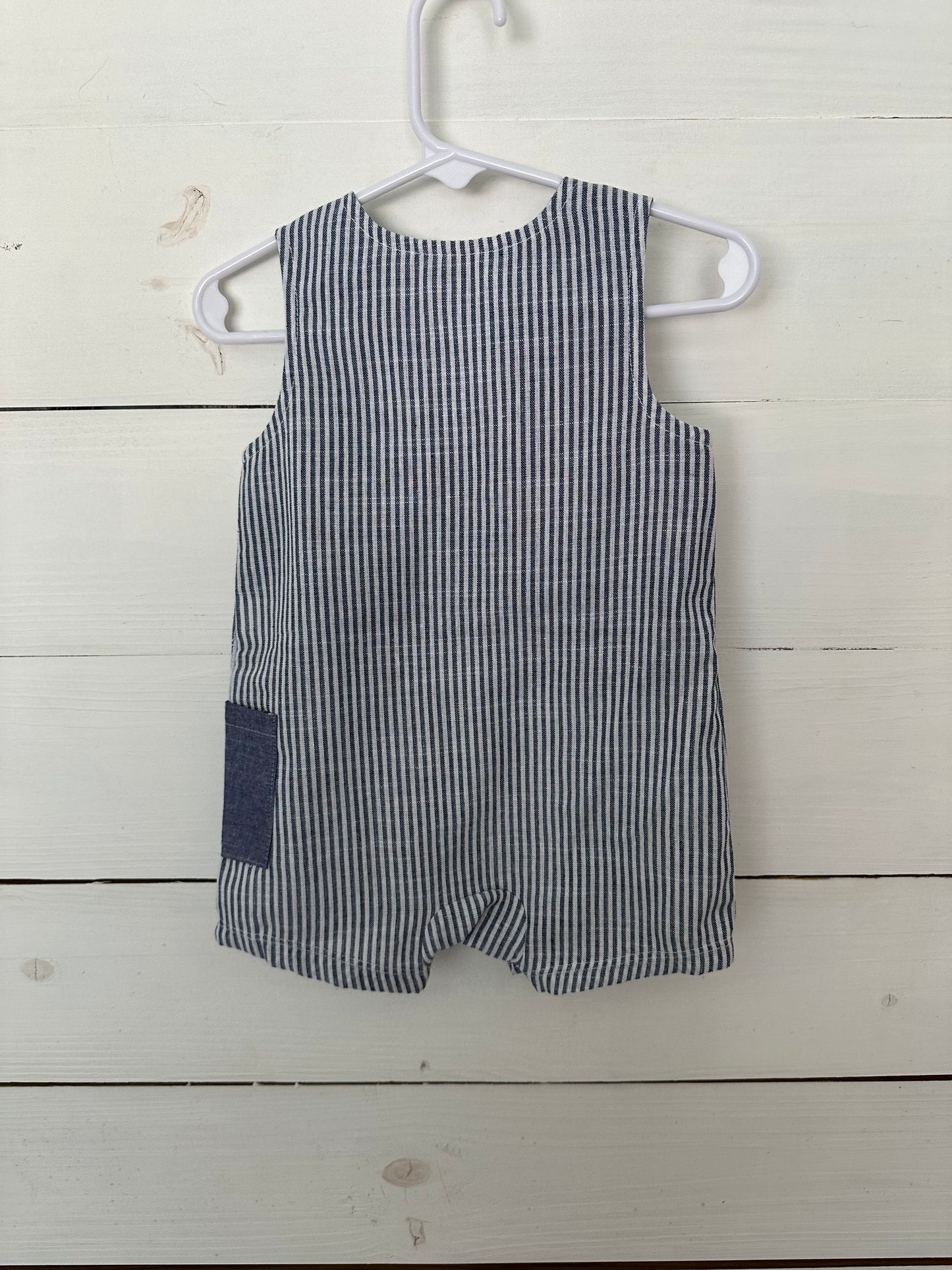 6/9M - Mud Pie Patriot Dog and Sailboat Jon Jon