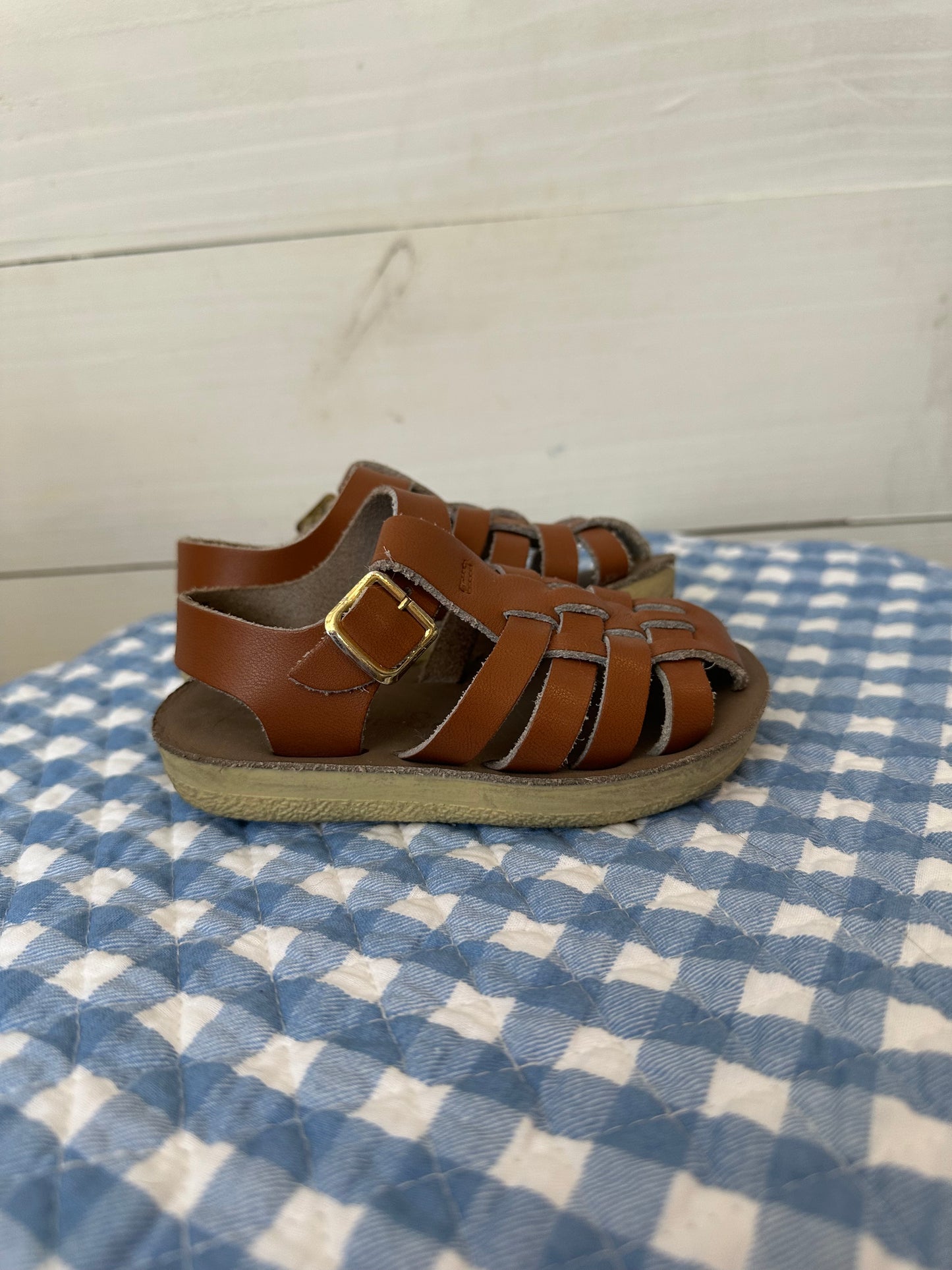 Sun-San Sailors - Brown Closed Toe Sandals