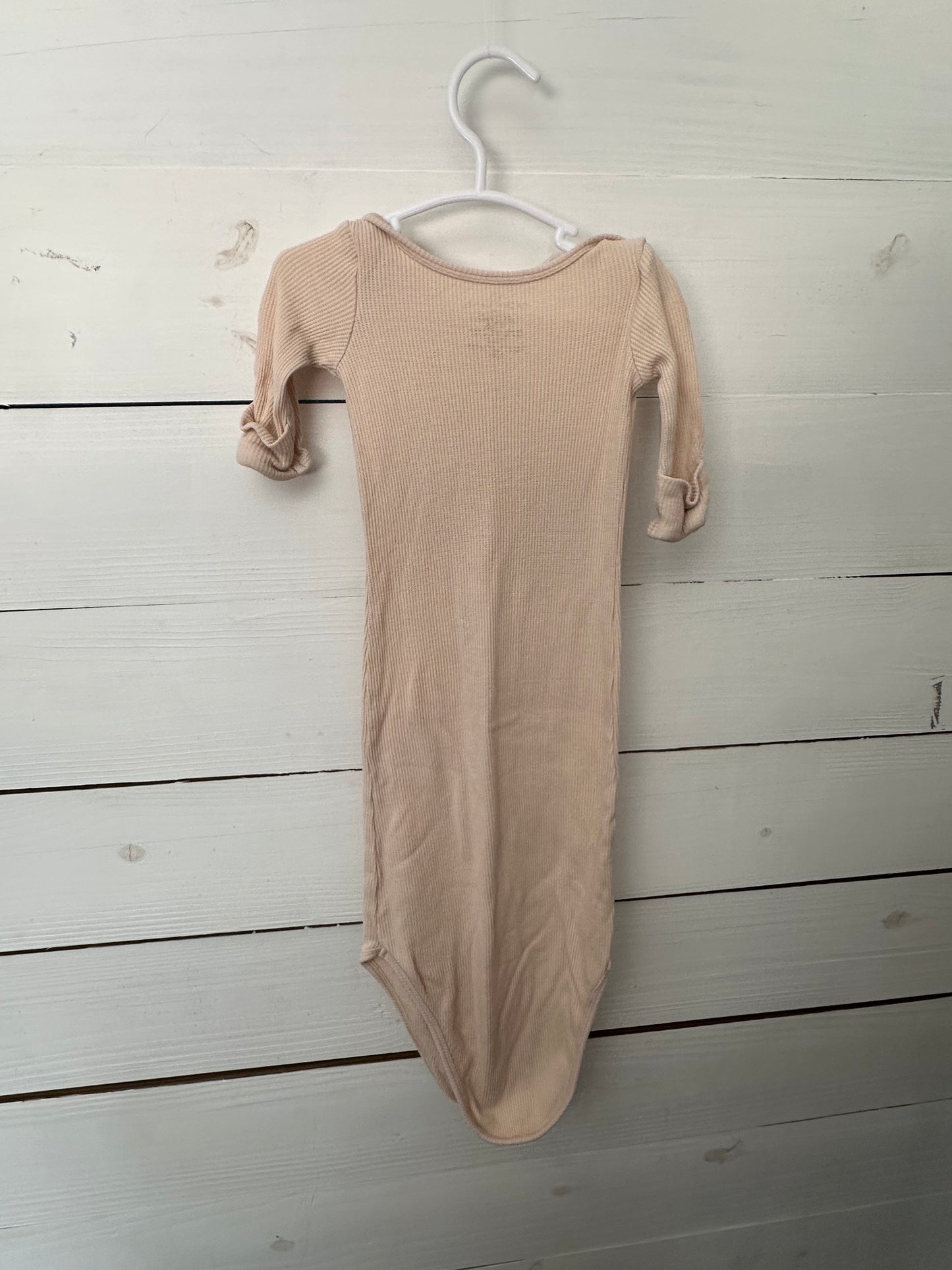 NB - Caden Lane Neutral Gown Duo - Waffle Knit