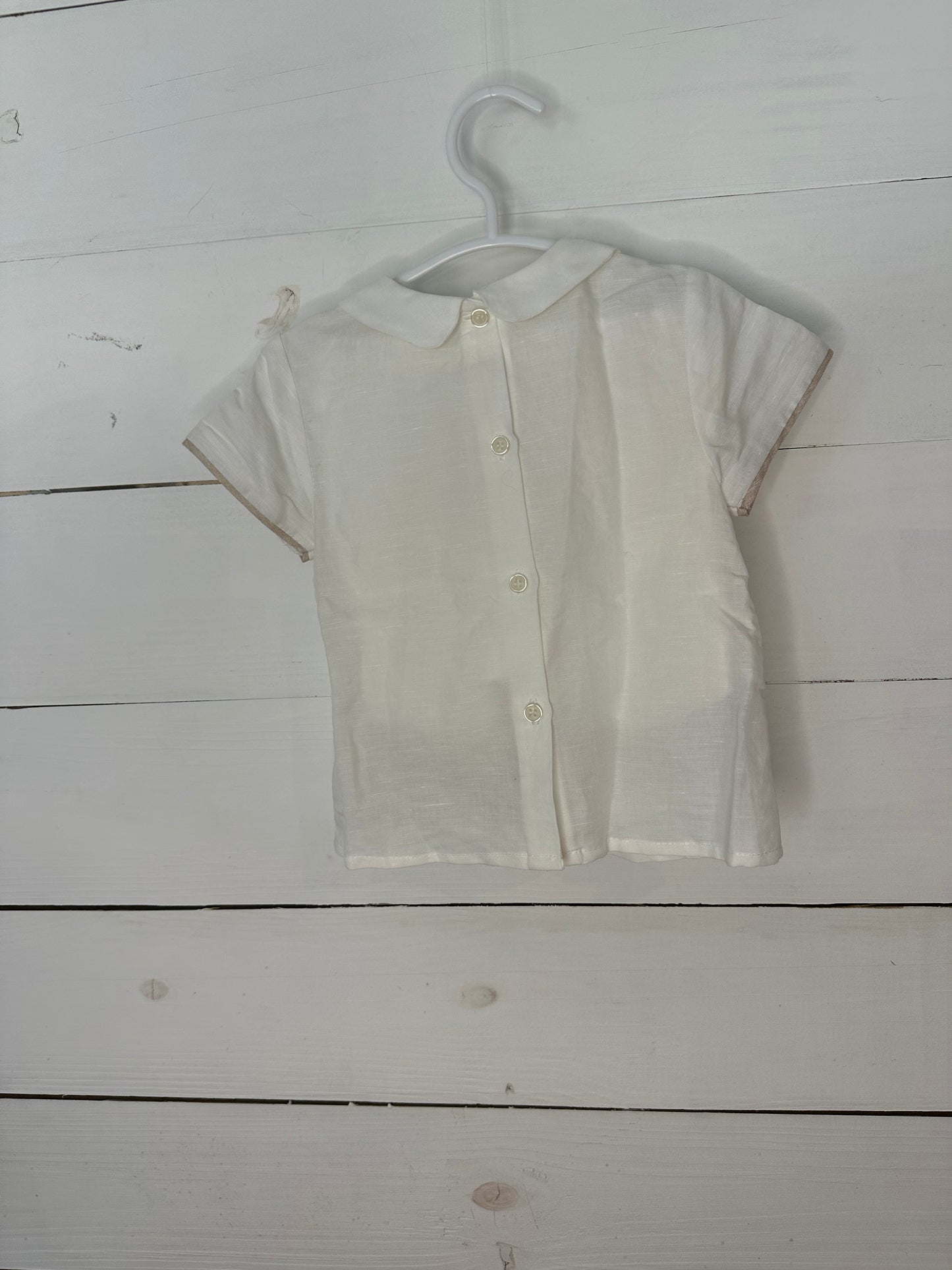 12M - Mayoral 2 Piece Linen Boys Dressy Set