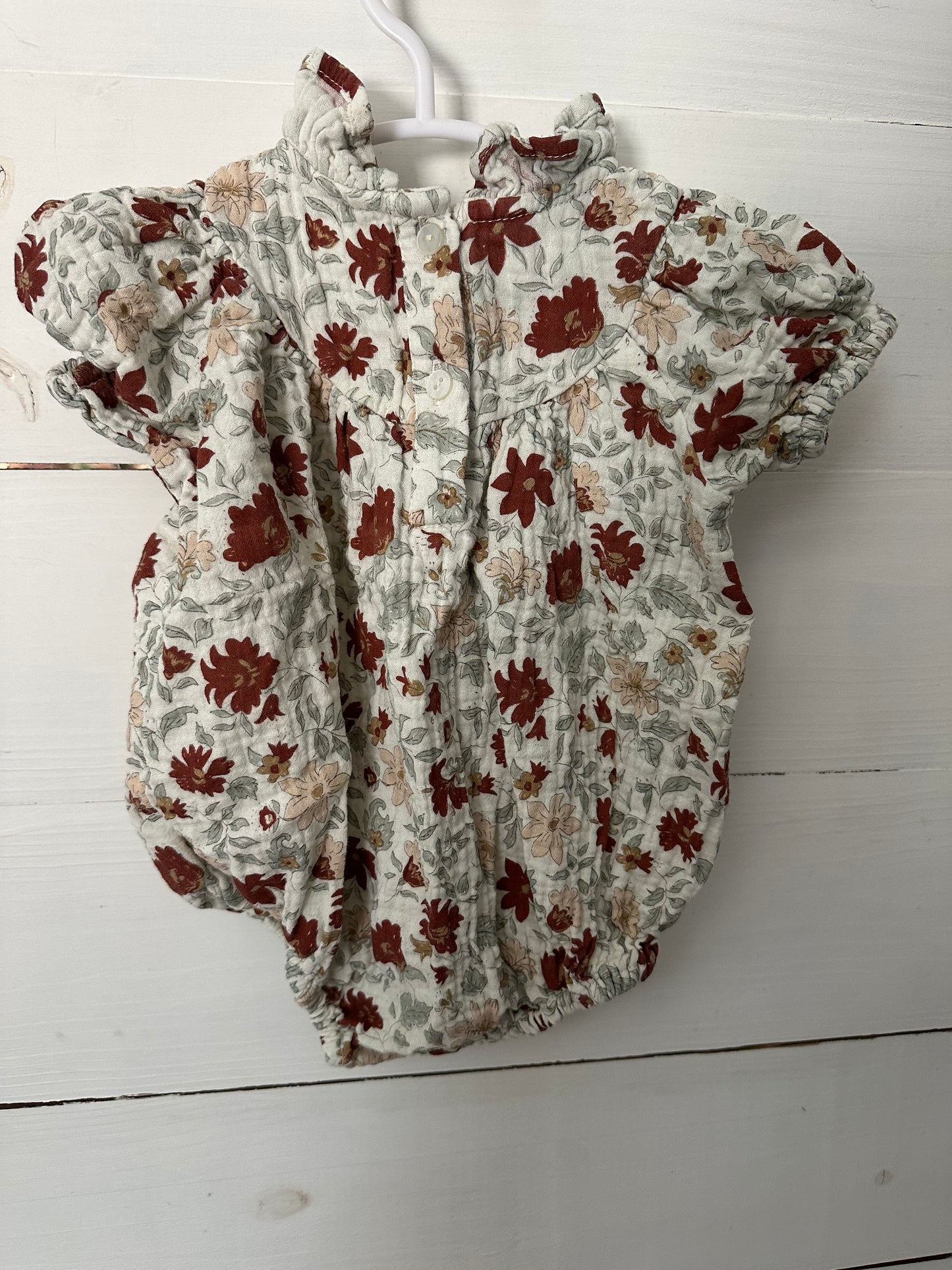 3-6M - Rylee + Cru Floral Bubble