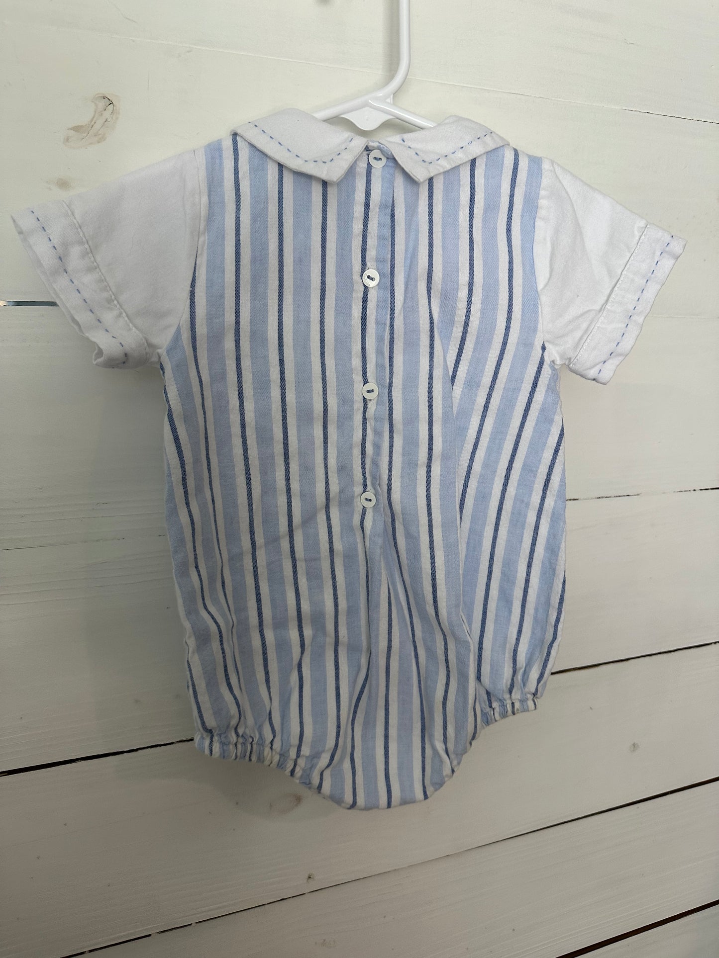 18M - Deolinda Baby Blue Striped Bubble