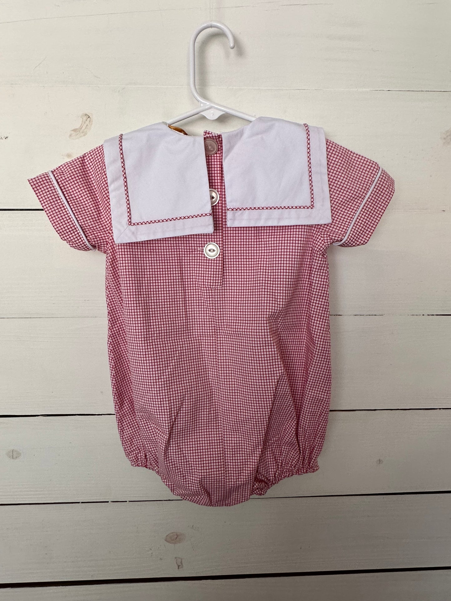18/24M - NWT TBBC Townes Bubble - Richmond Red Windowpane